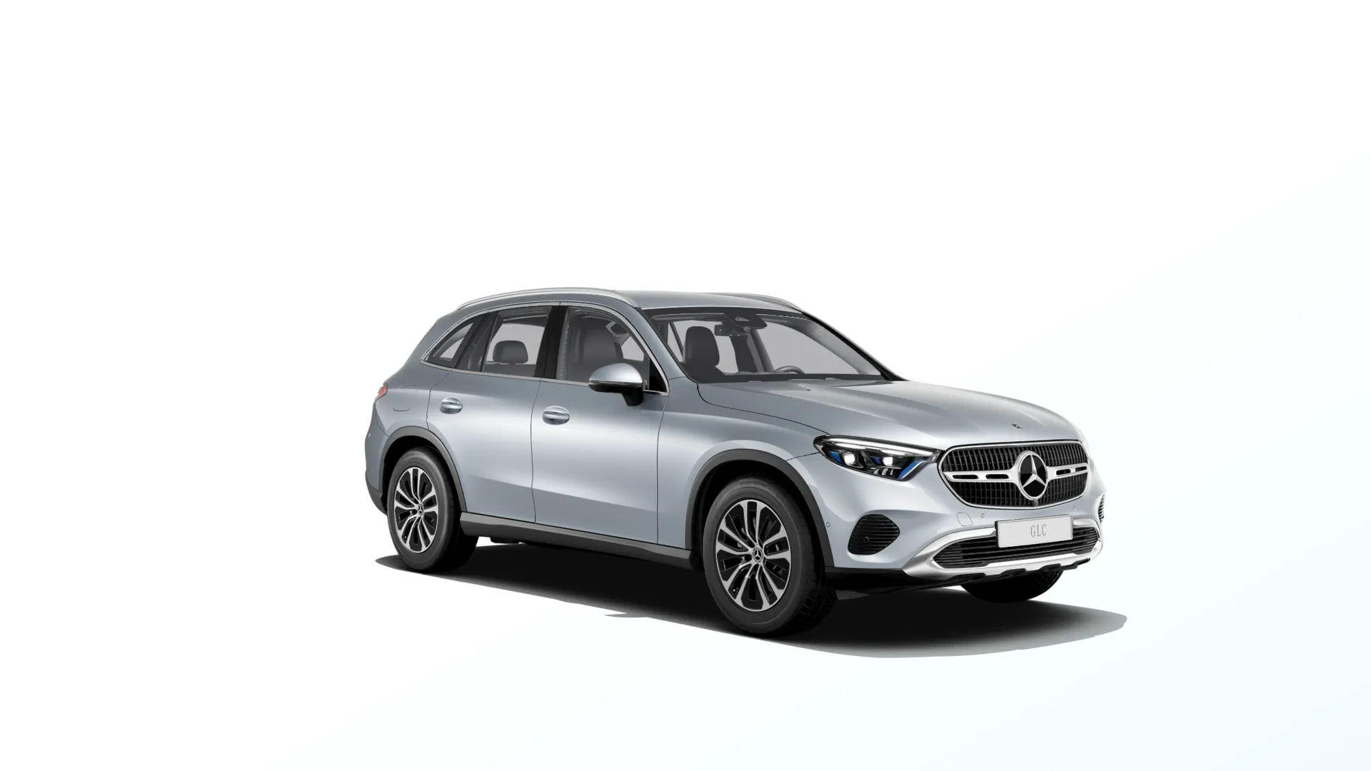 GLC (X254), Linie AVANTGARDE exteriér, Metalická stříbrná high-tech, front