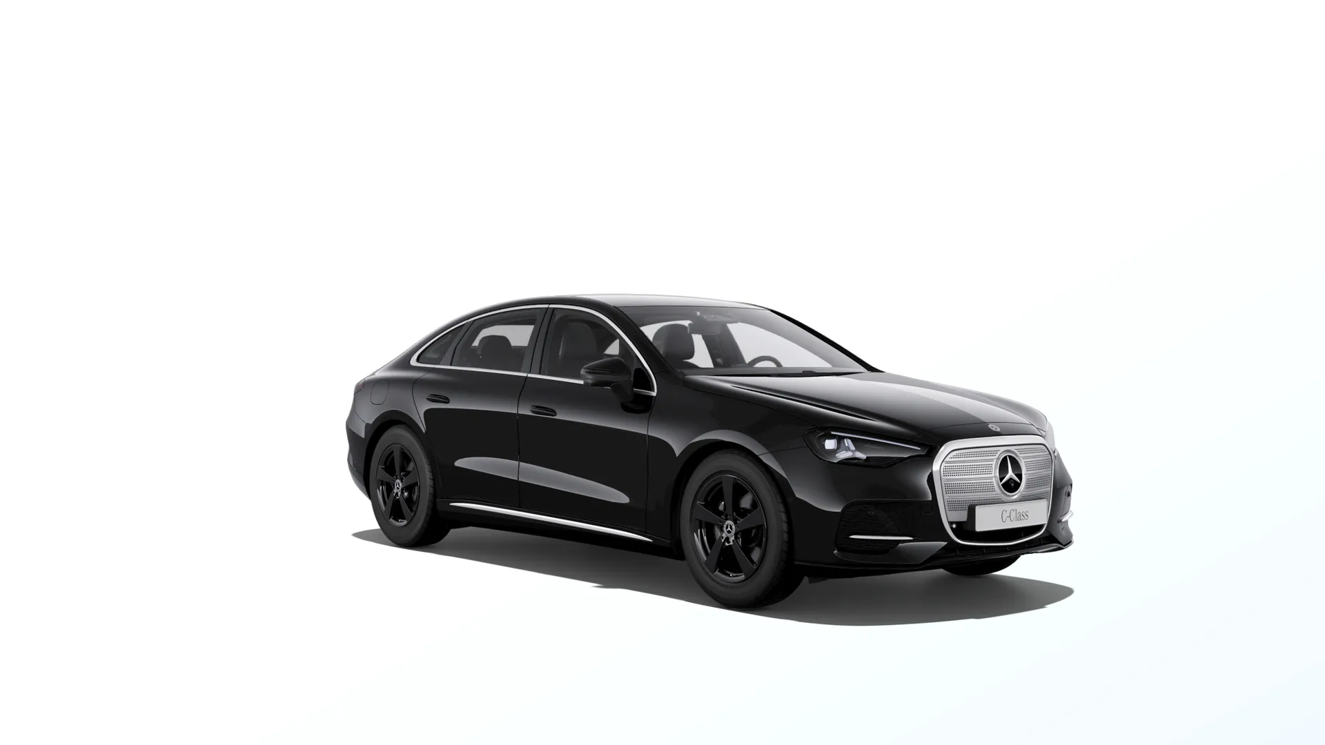 Třída C sedan (W520), Linie AVANTGARDE, Metalická černá obsidian, front