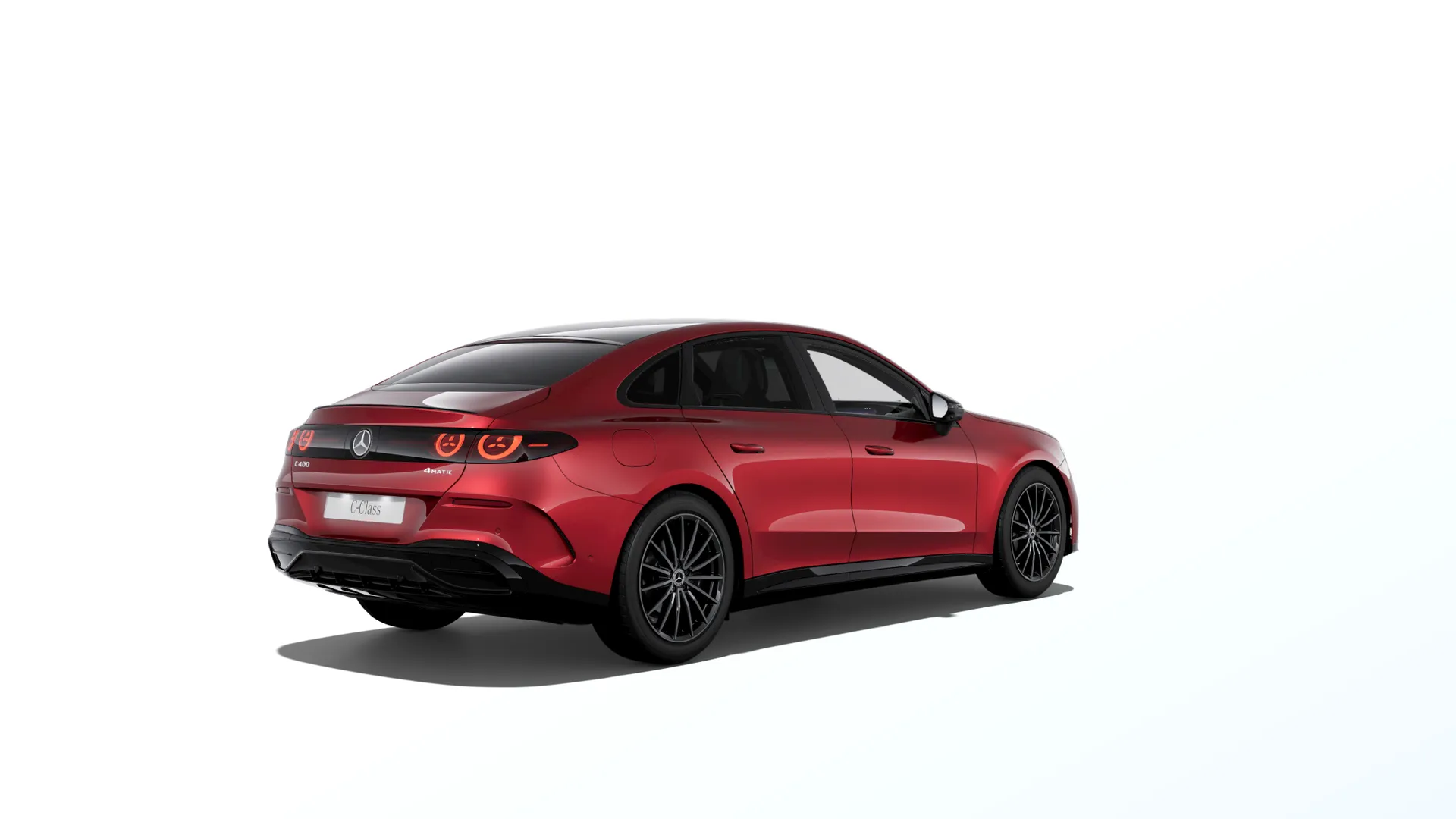 Třída C sedan (W520), Linie AMG Plus, Červená patagonia bright MANUFAKTUR, rear