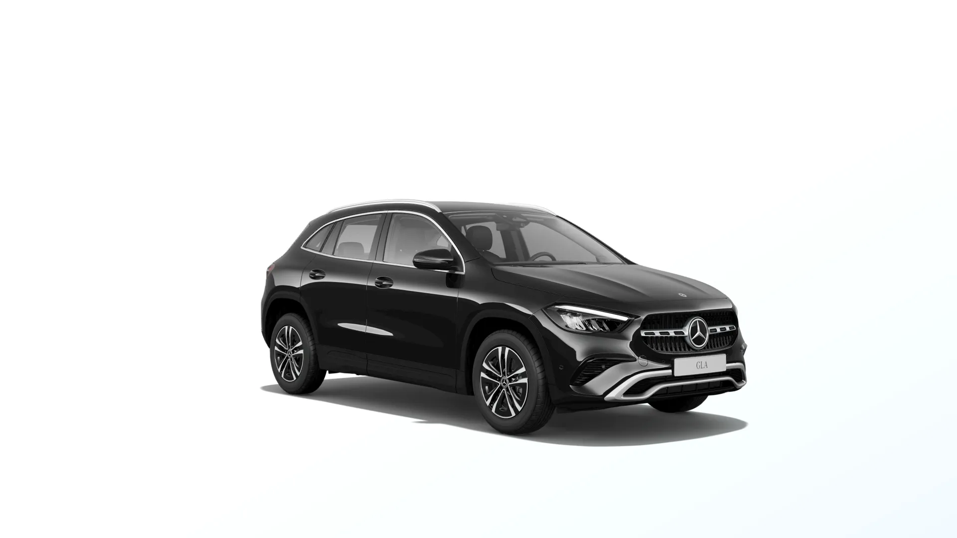 GLA (H247-fl), Linie Progressive, Nemetalická černá night, front