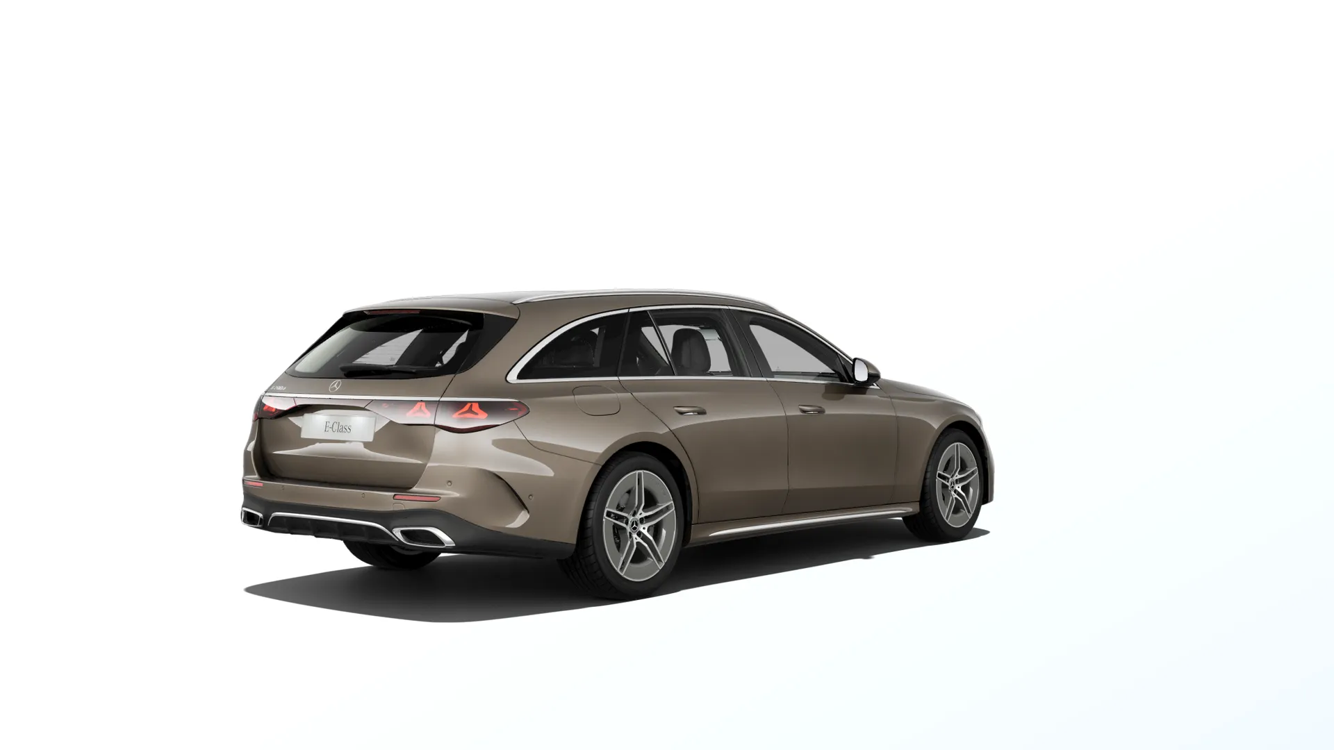 Třída E kombi (S214), Linie AMG exteriér, Metalická hnědá velvet, rear