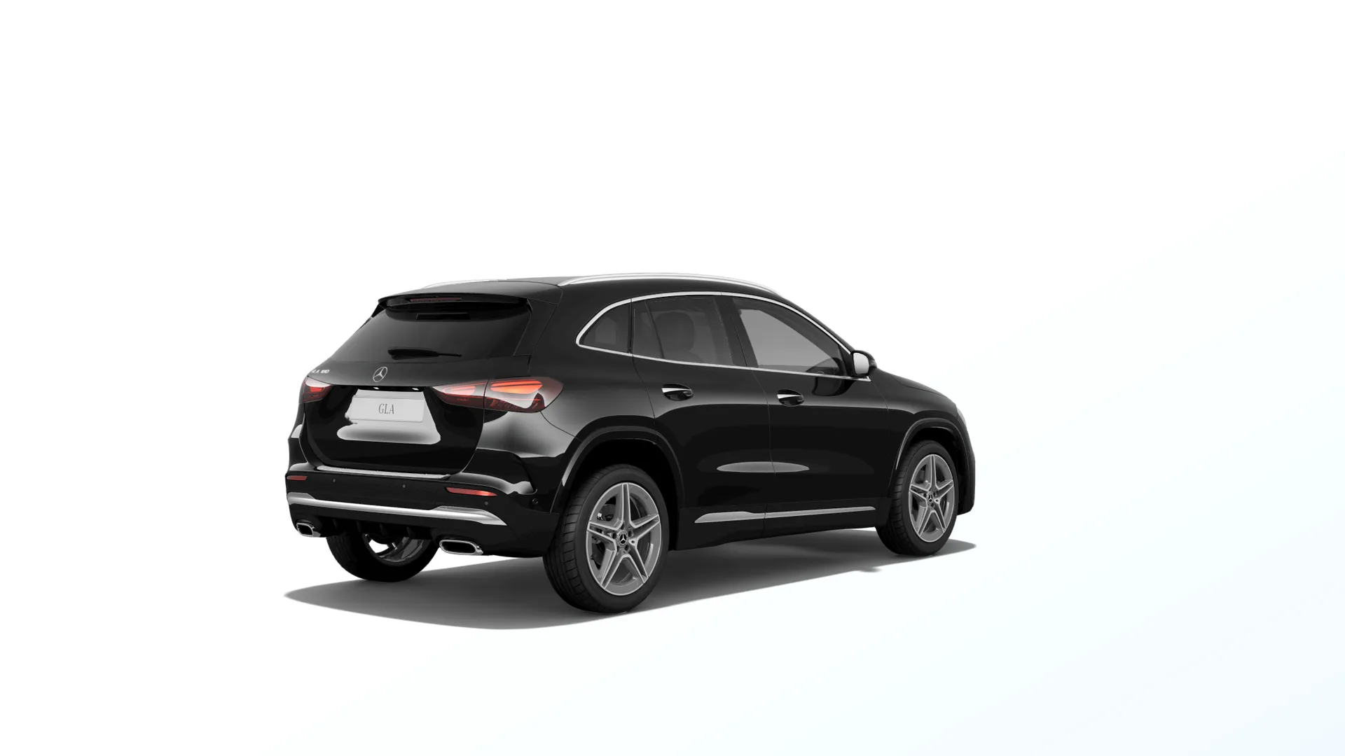 GLA (H247-fl), Linie AMG, Nemetalická černá night, rear