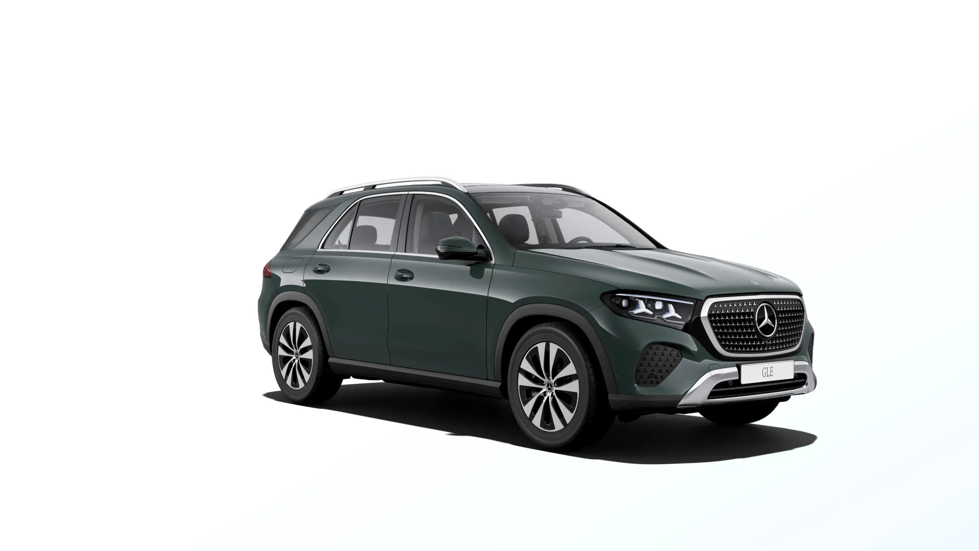 GLE (V167-fl2), Základní provedení, Nemetalická dark petrol, front