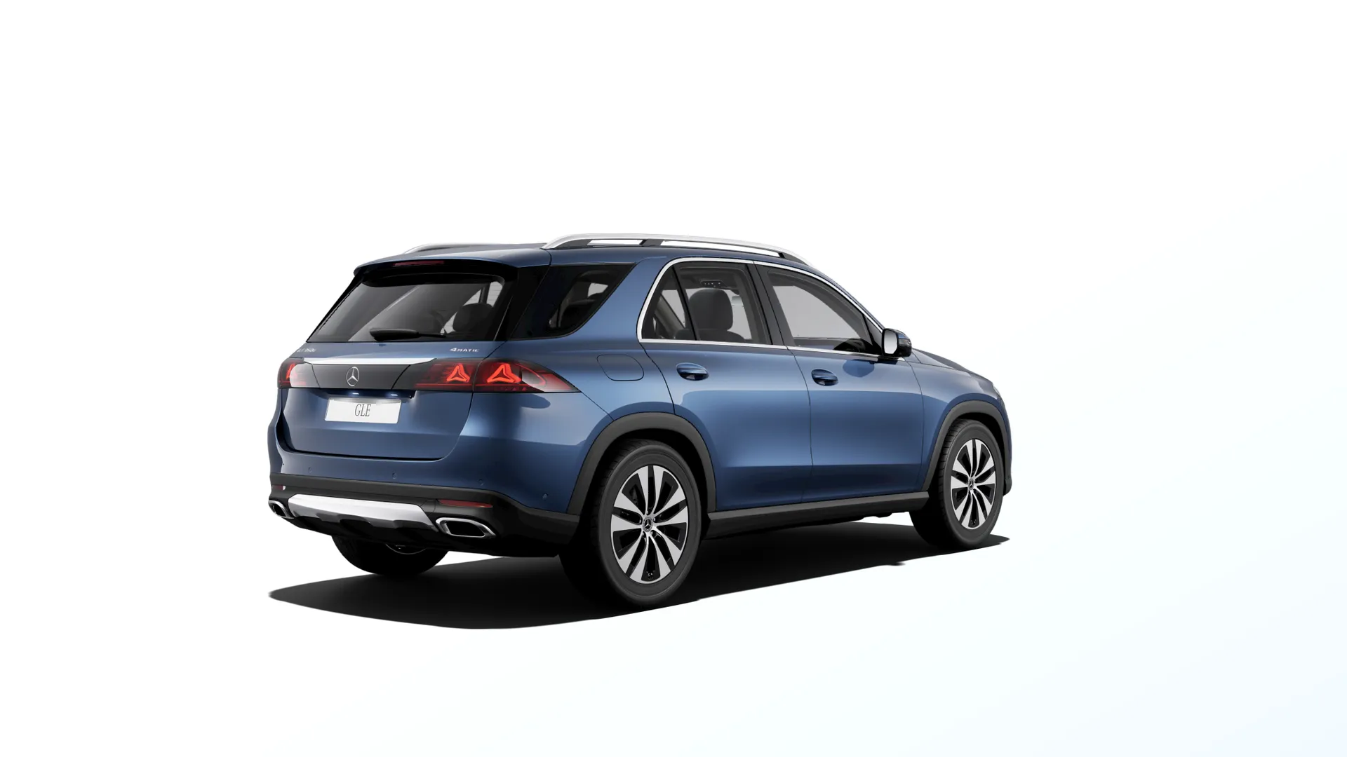 GLE (V167-fl2), Základní provedení, Metalická modrá sodalite, rear