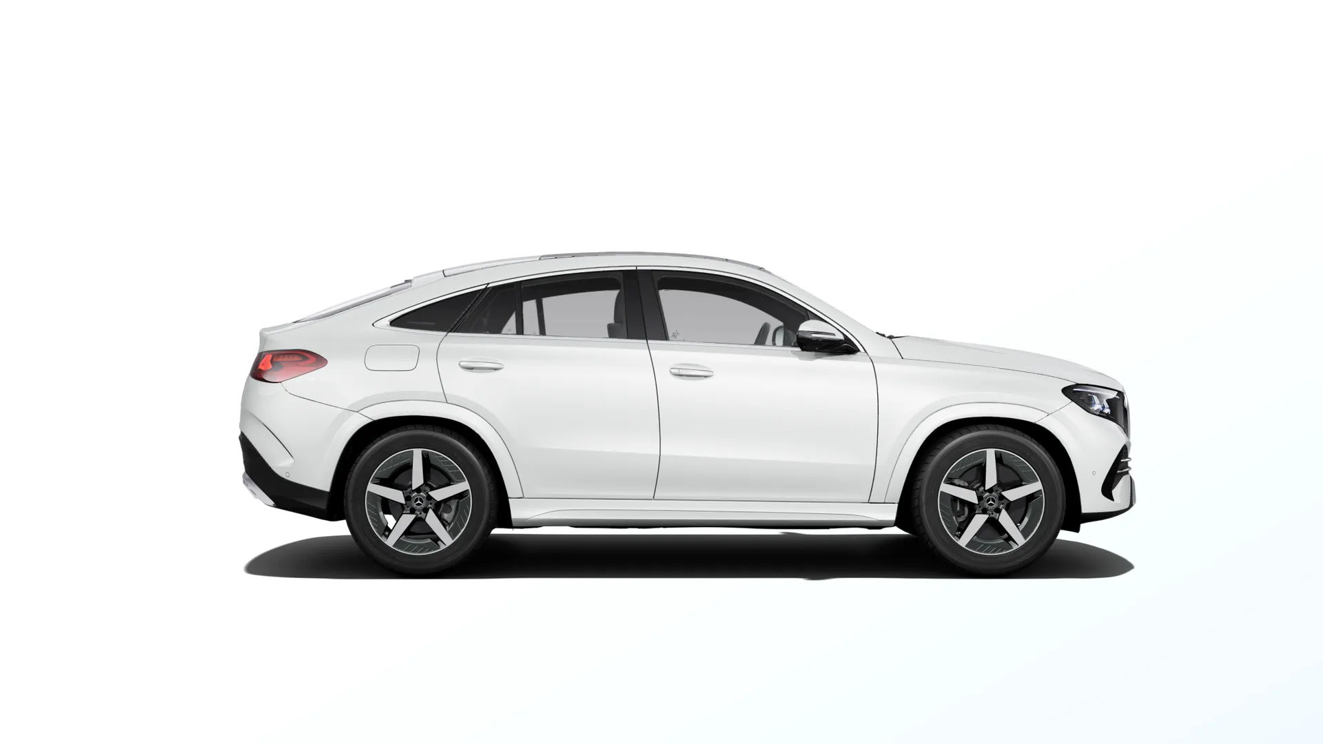 GLE kupé (C167-fl2), Linie AMG, Metalická bílá opalite bright MANUFAKTUR, side