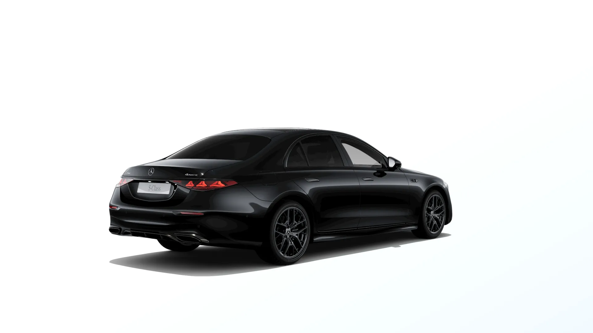 Třída S (W223-fl), Linie AMG Plus, Nemetalická černá, rear