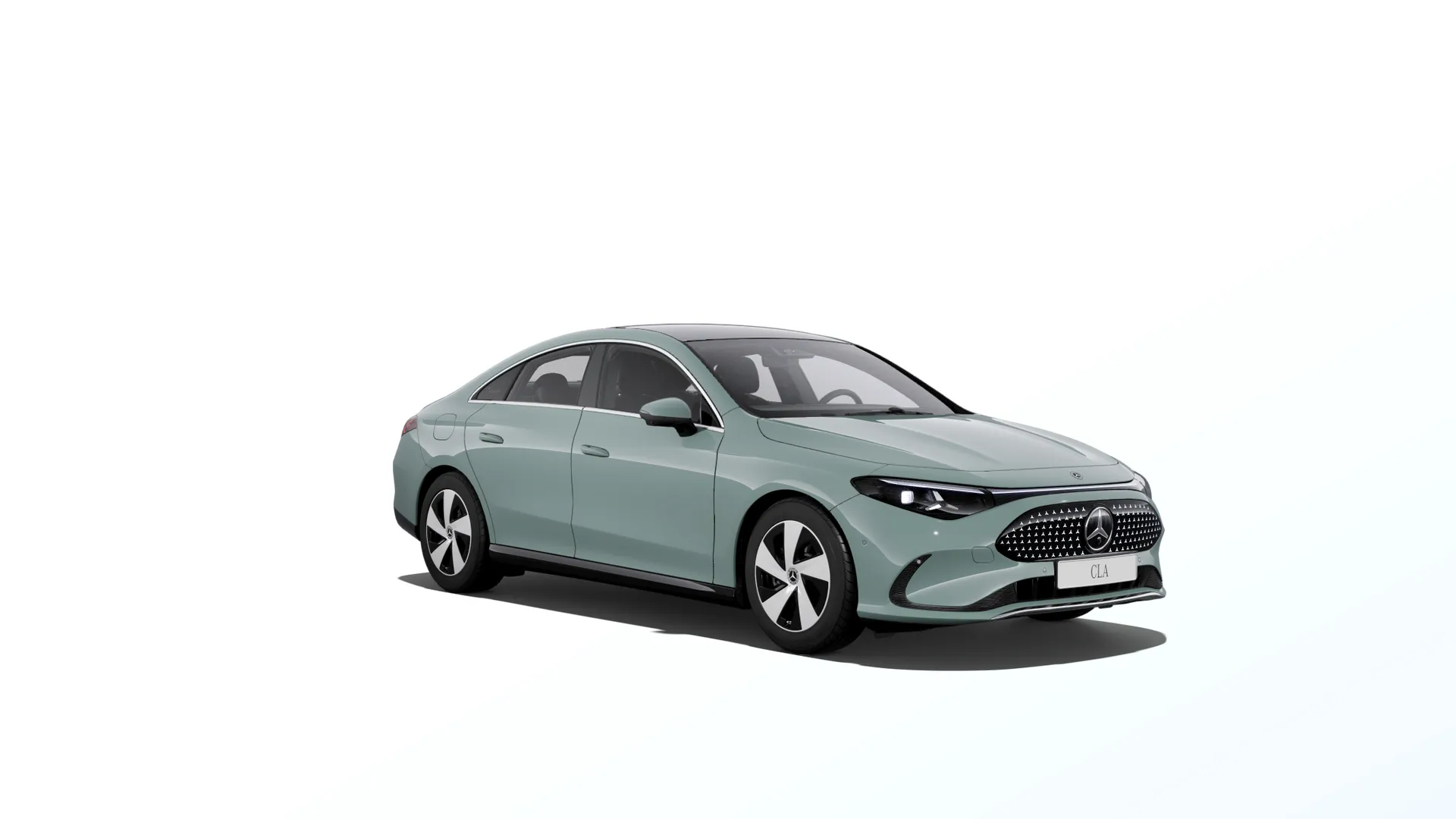 CLA (C174), Linie Progressive, Nemetalická zelená aqua-mint, front