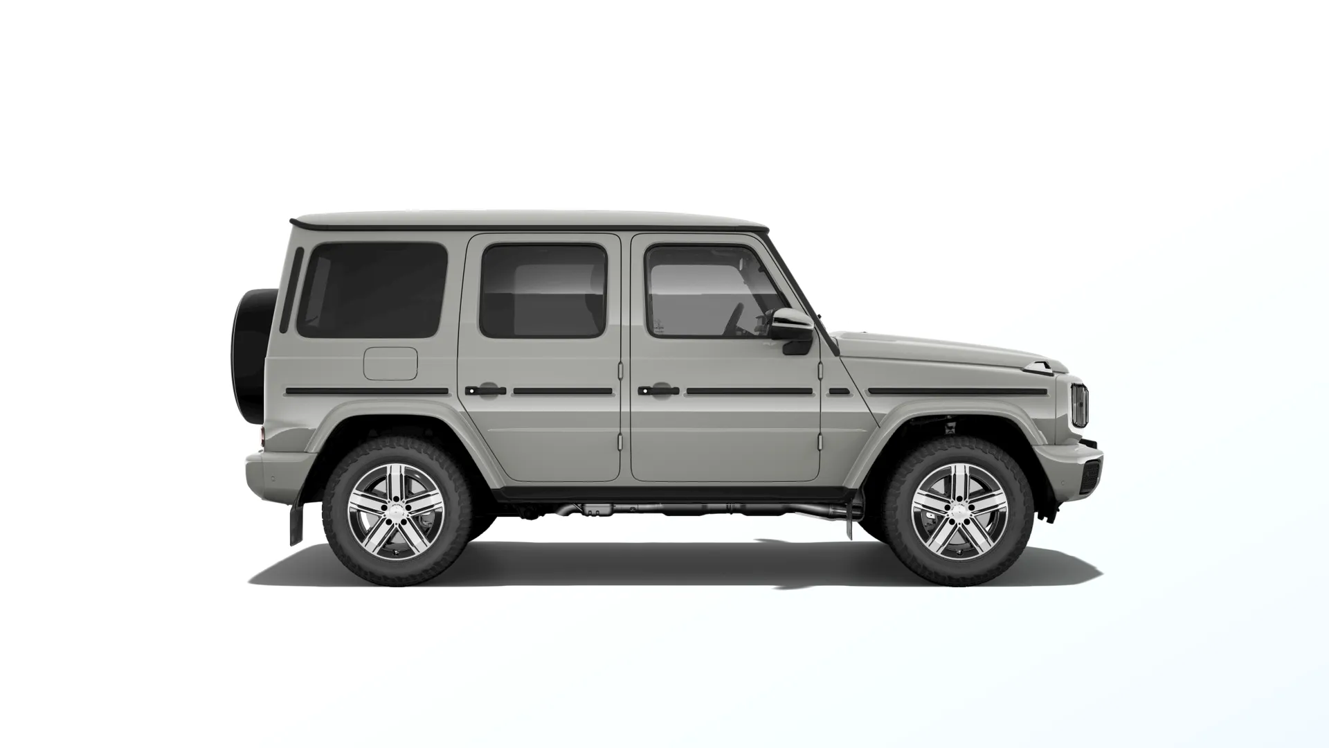 Třída G (W465), Linie SUPERIOR, Nemetalická šedá classic MANUFAKTUR, side