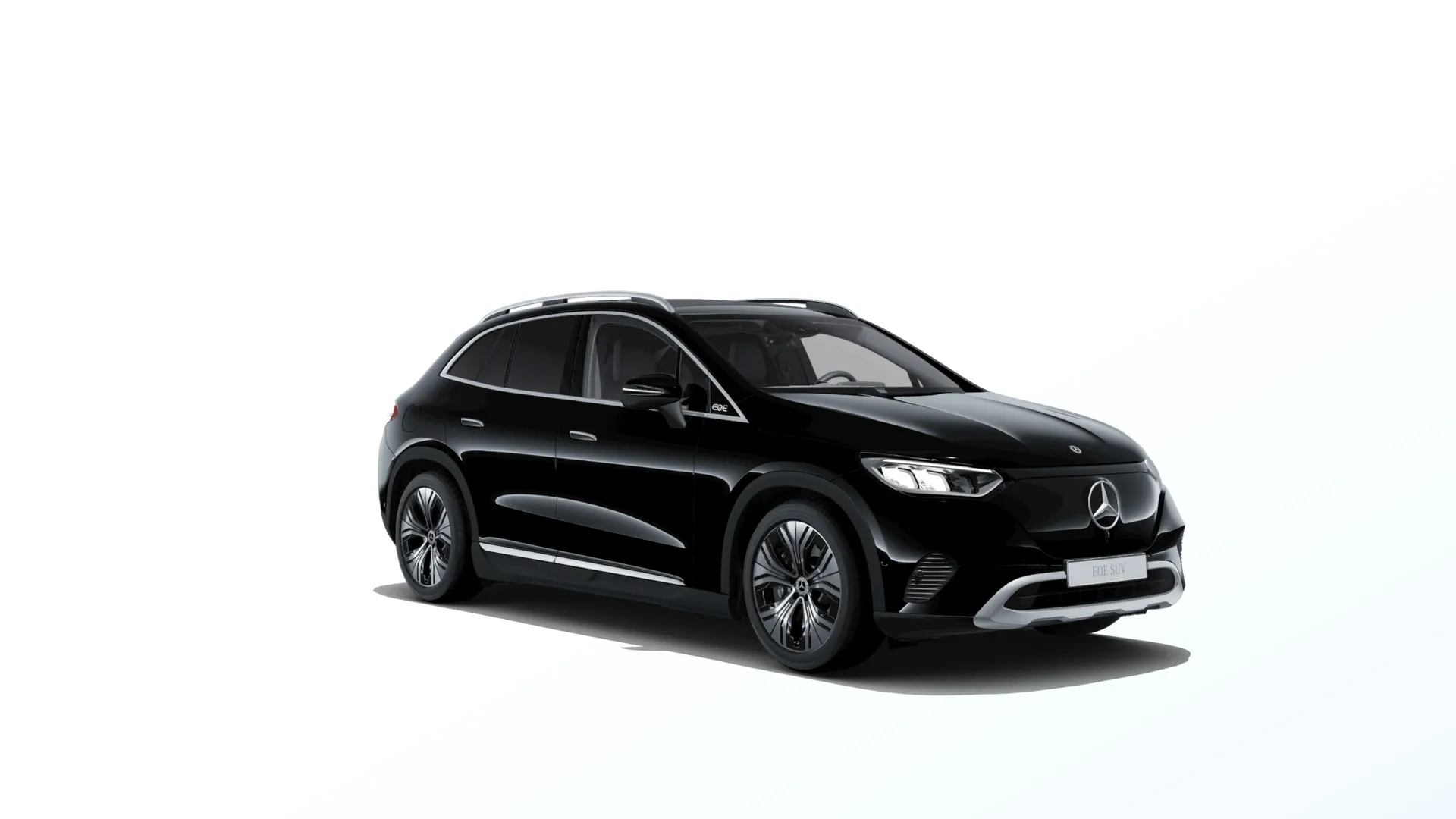 EQE SUV (X294), Linie Electric Art exteriér, Nemetalická černá, front
