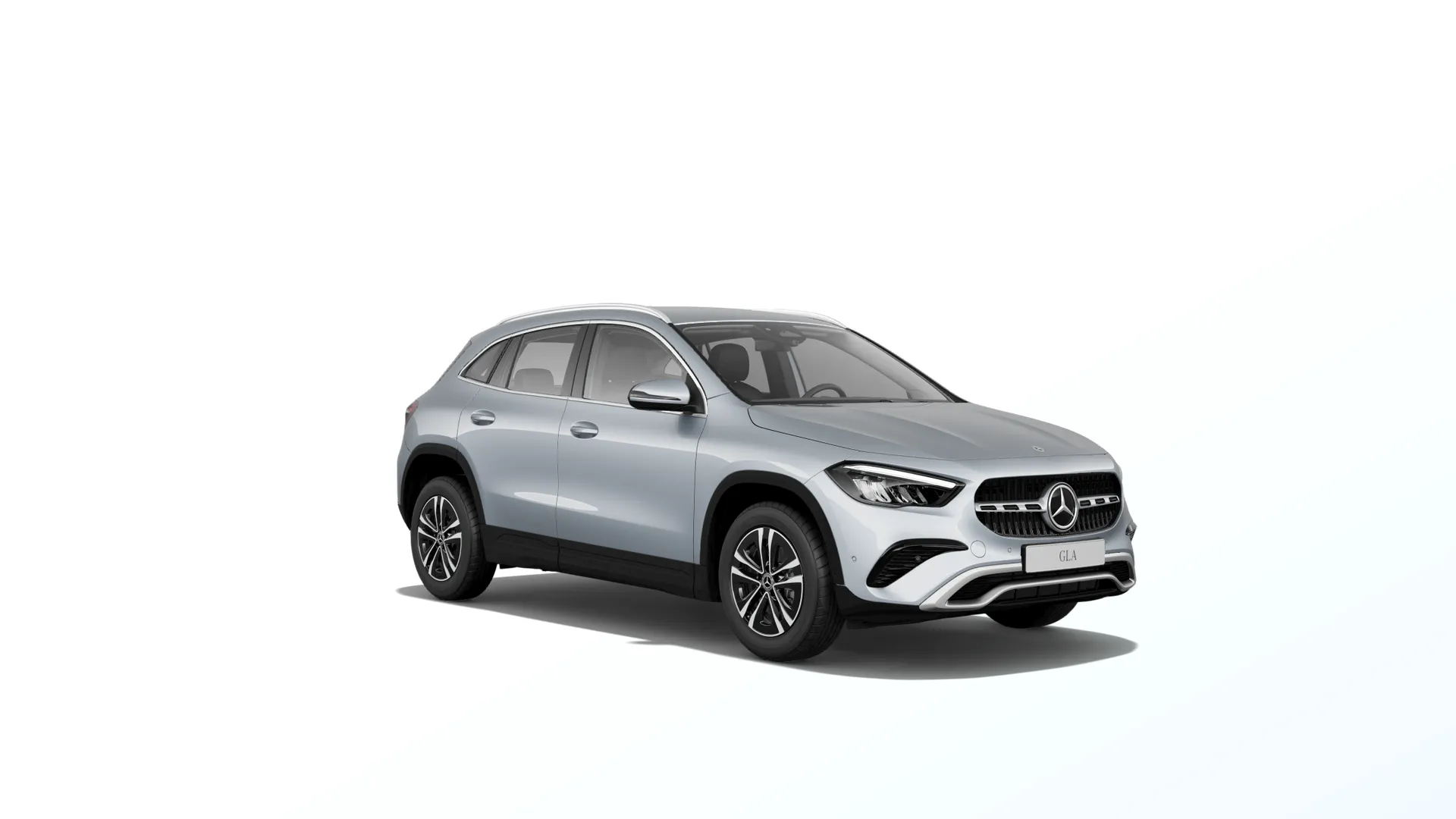 GLA (H247-fl), Linie Progressive, Metalická stříbrná high-tech, front