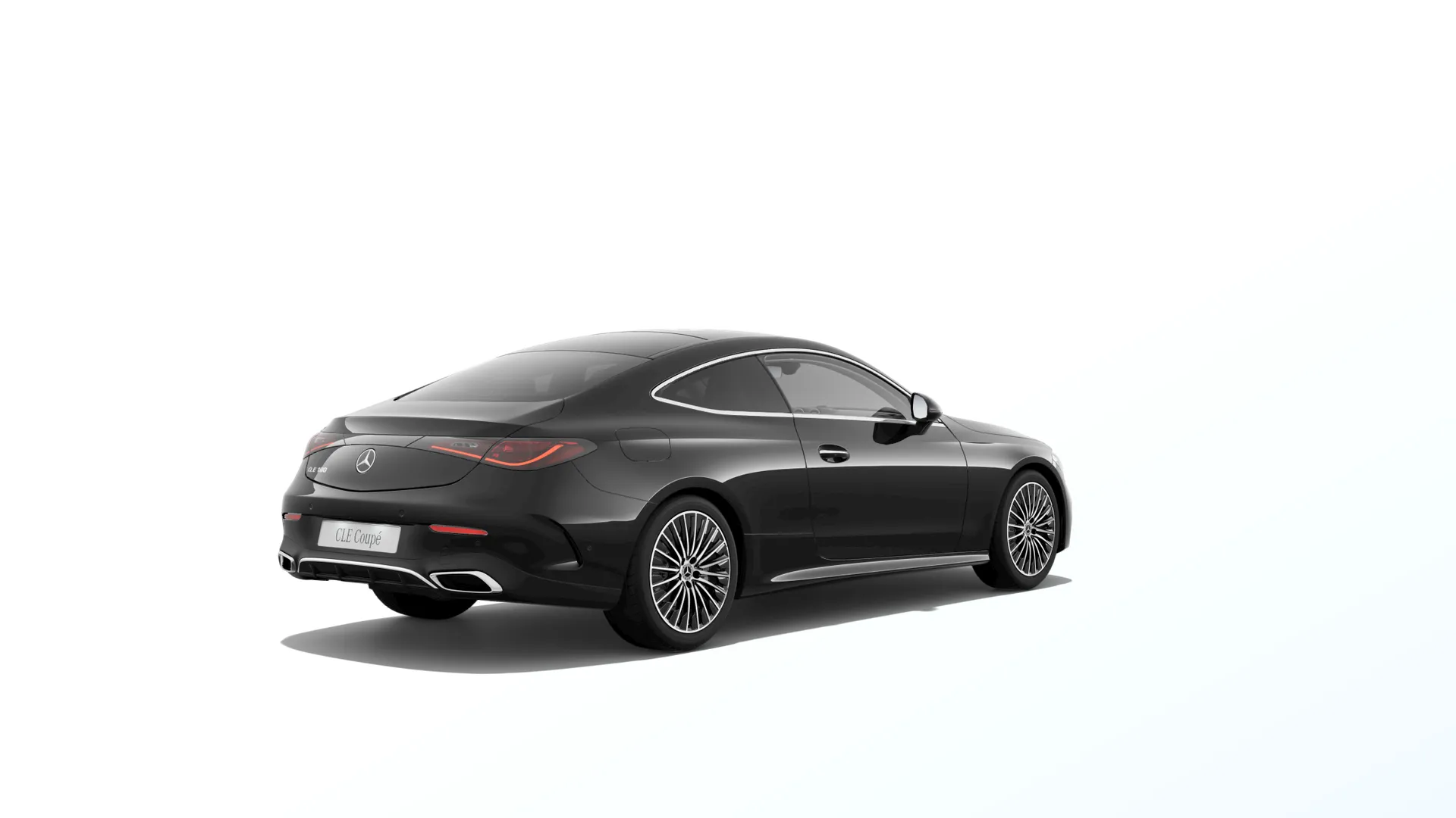CLE kupé (C236), Linie AMG, Metalická černá obsidian, rear