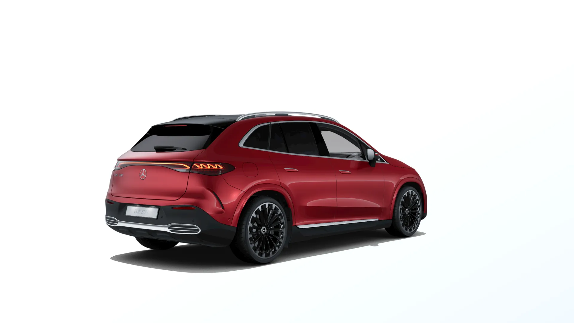EQE SUV (X294), Linie AMG exteriér, Metalická červená patagonia MANUFAKTUR, rear