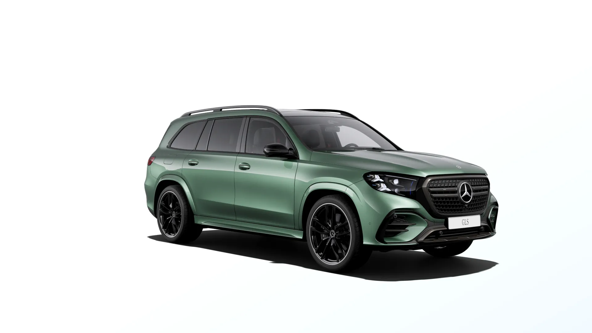 GLS (X167-fl2), Linie AMG, Metalická zelená Ireland MANUFAKTUR, front