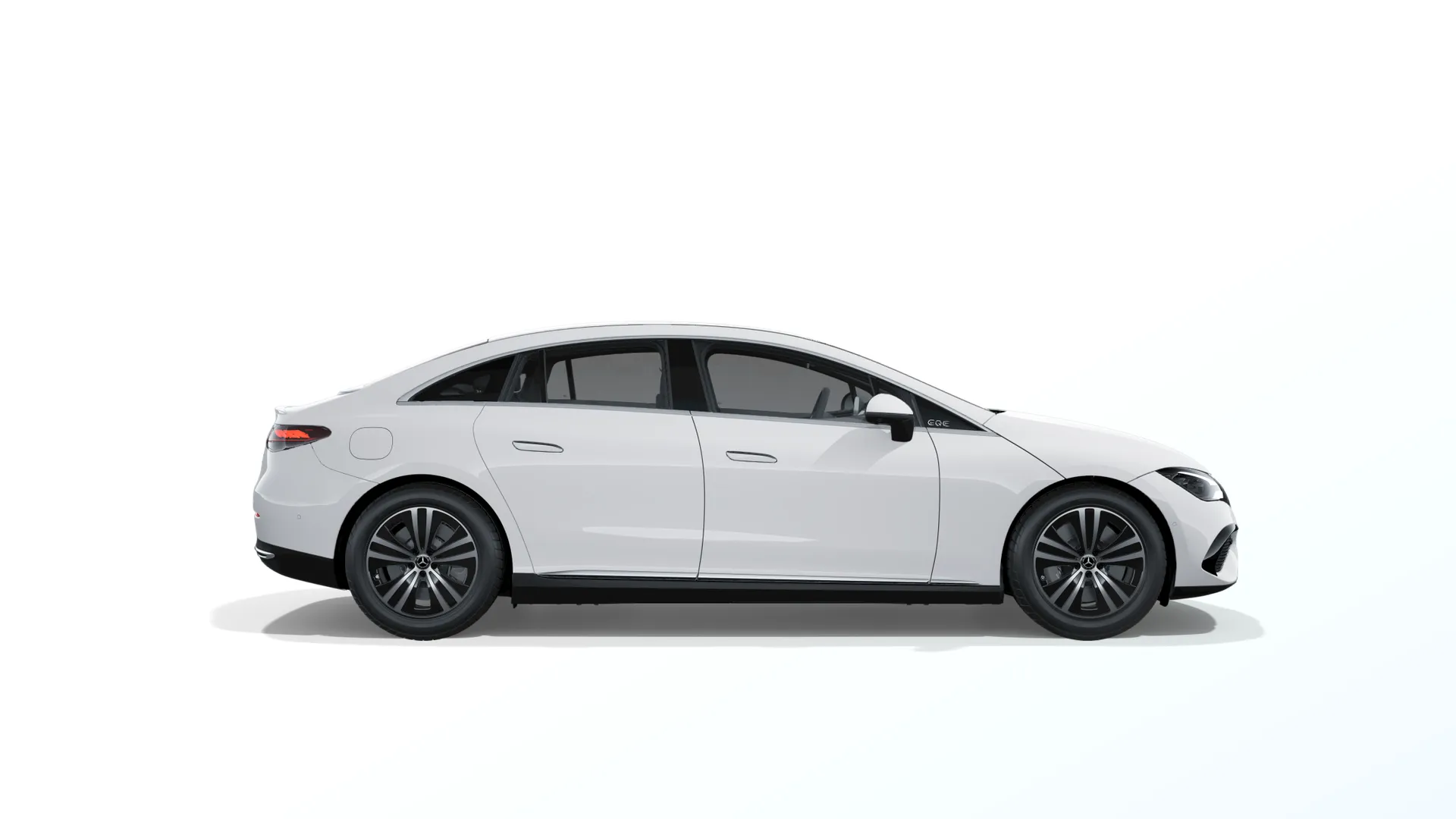 EQE sedan (V295), Linie Electric Art interiér, Nemetalická bílá polar, side