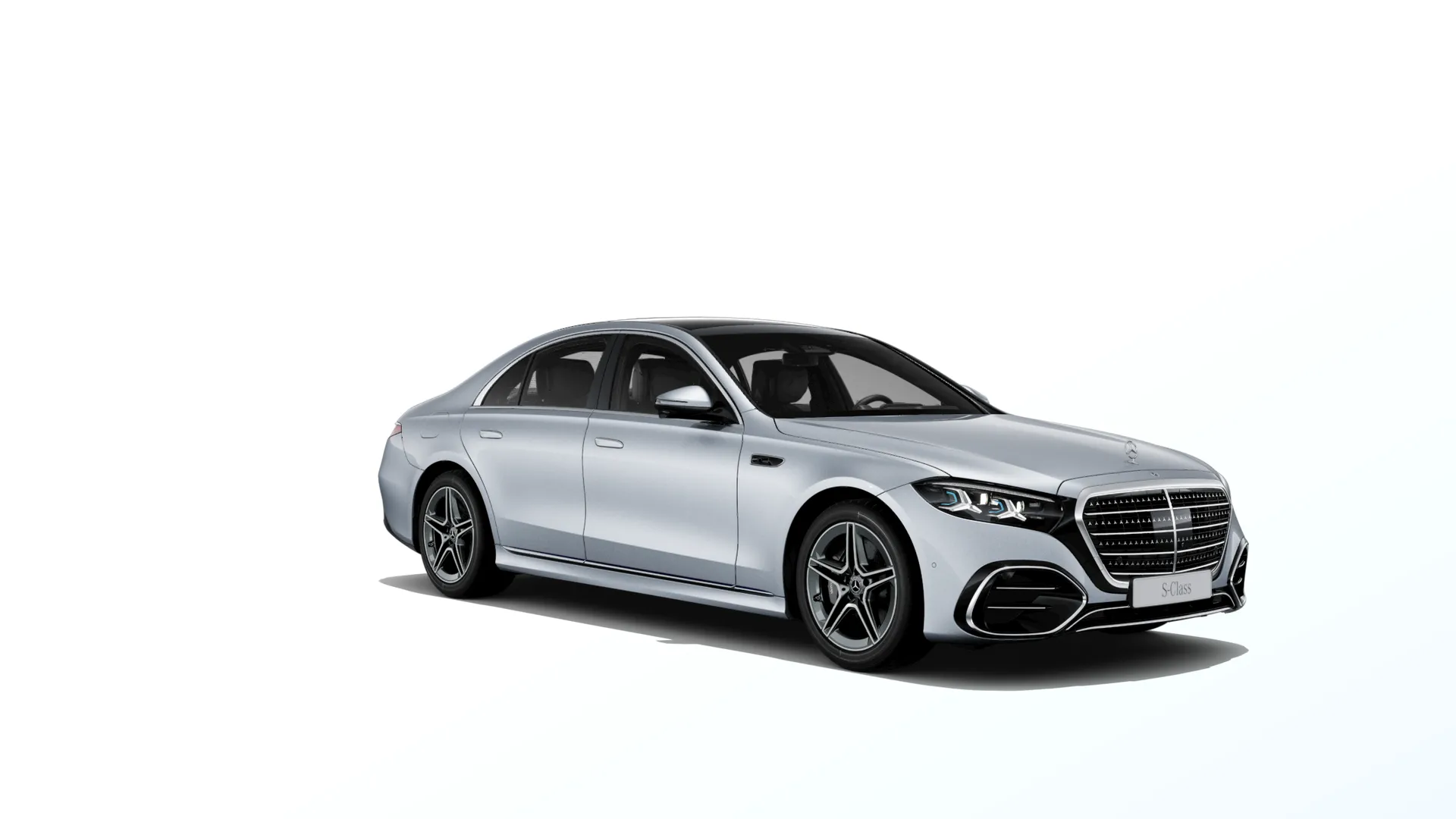 Třída S (W223-fl), Linie AMG, Metalická stříbrná high-tech, front