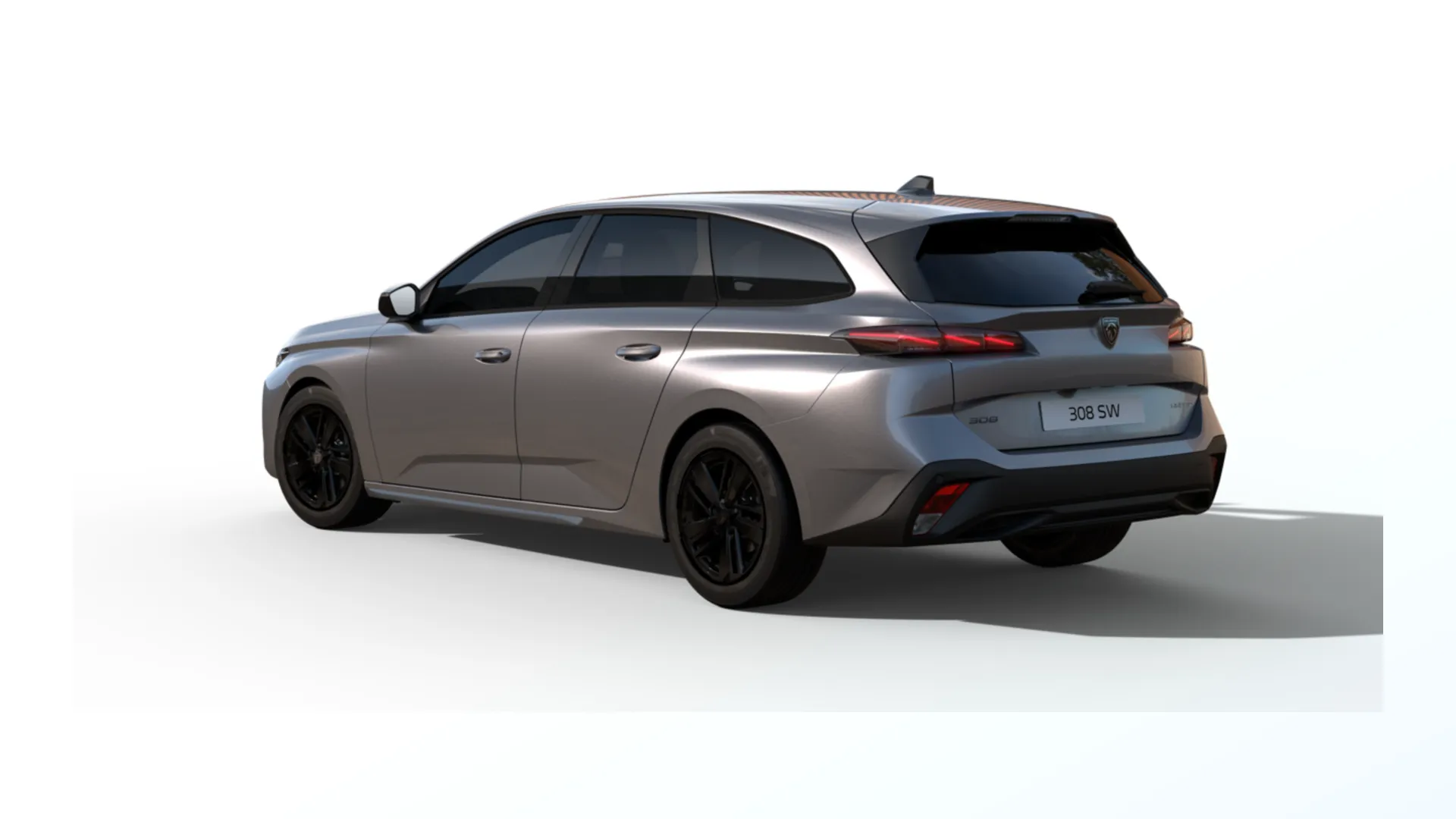 308 SW, Style, Šedá Artense / Metalický lak, rear