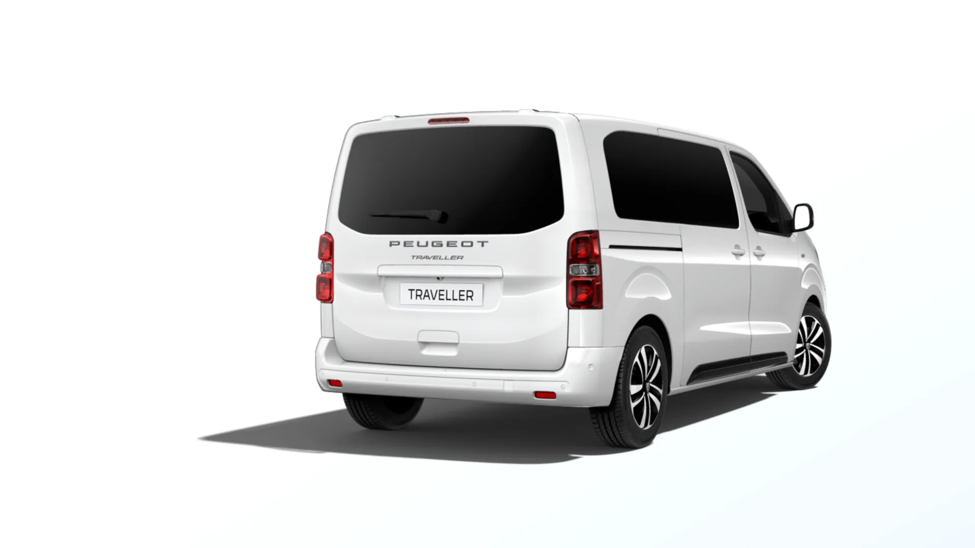 Traveller Standard (L2), Allure, Bílá ICY, rear