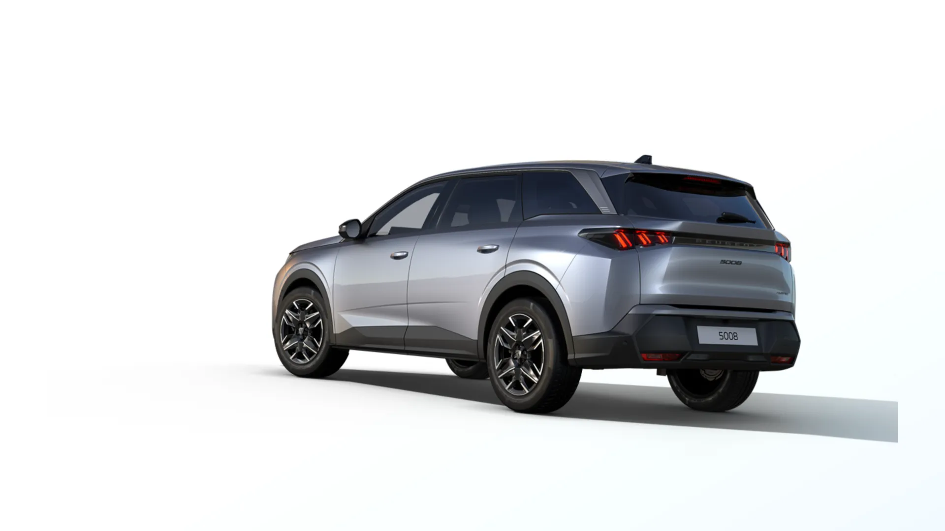 5008, Allure, Šedá Artense / Metalický lak, rear