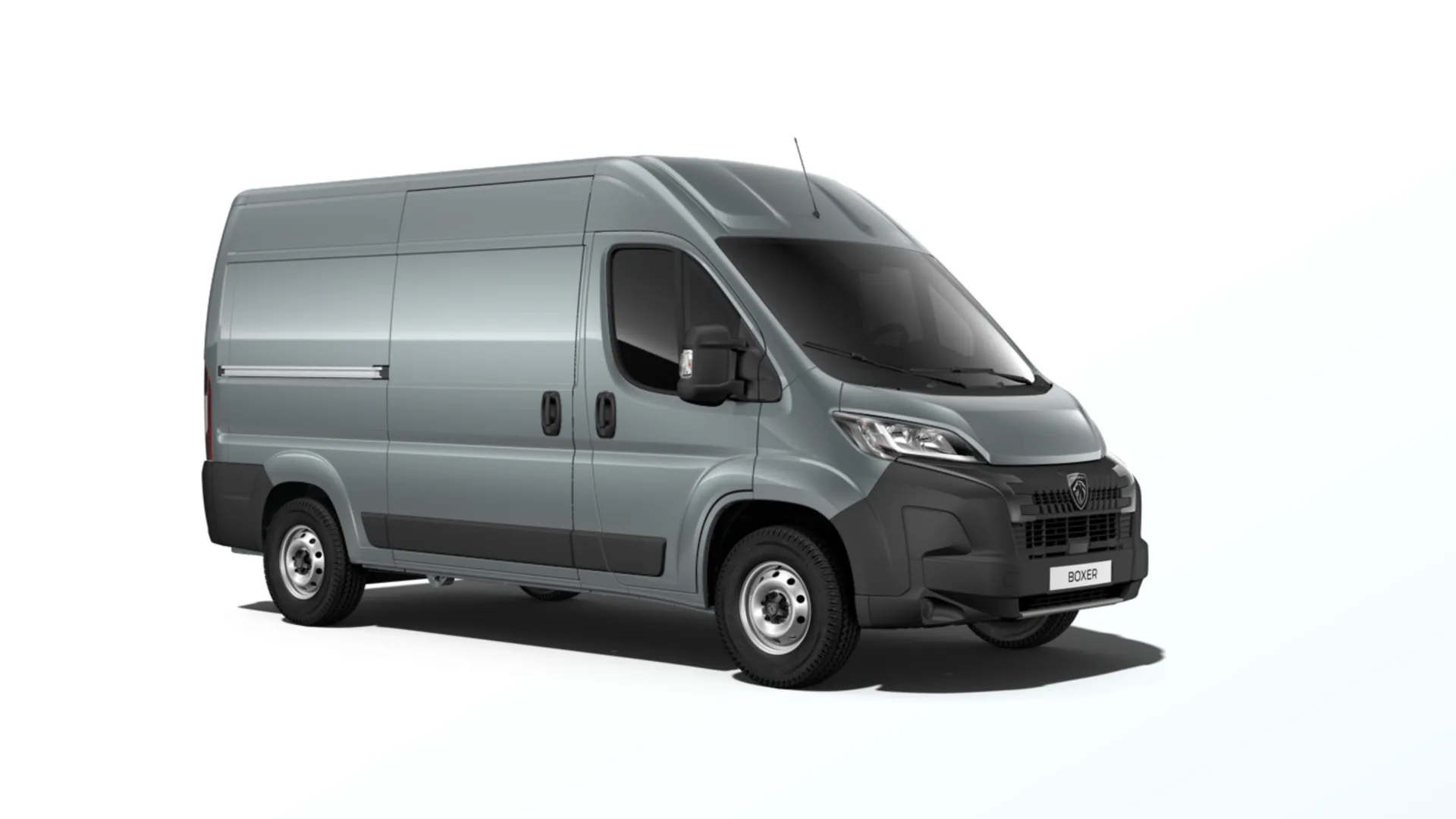 Boxer Furgon 3500 L2H2, Furgon, Šedá THUNDER, front