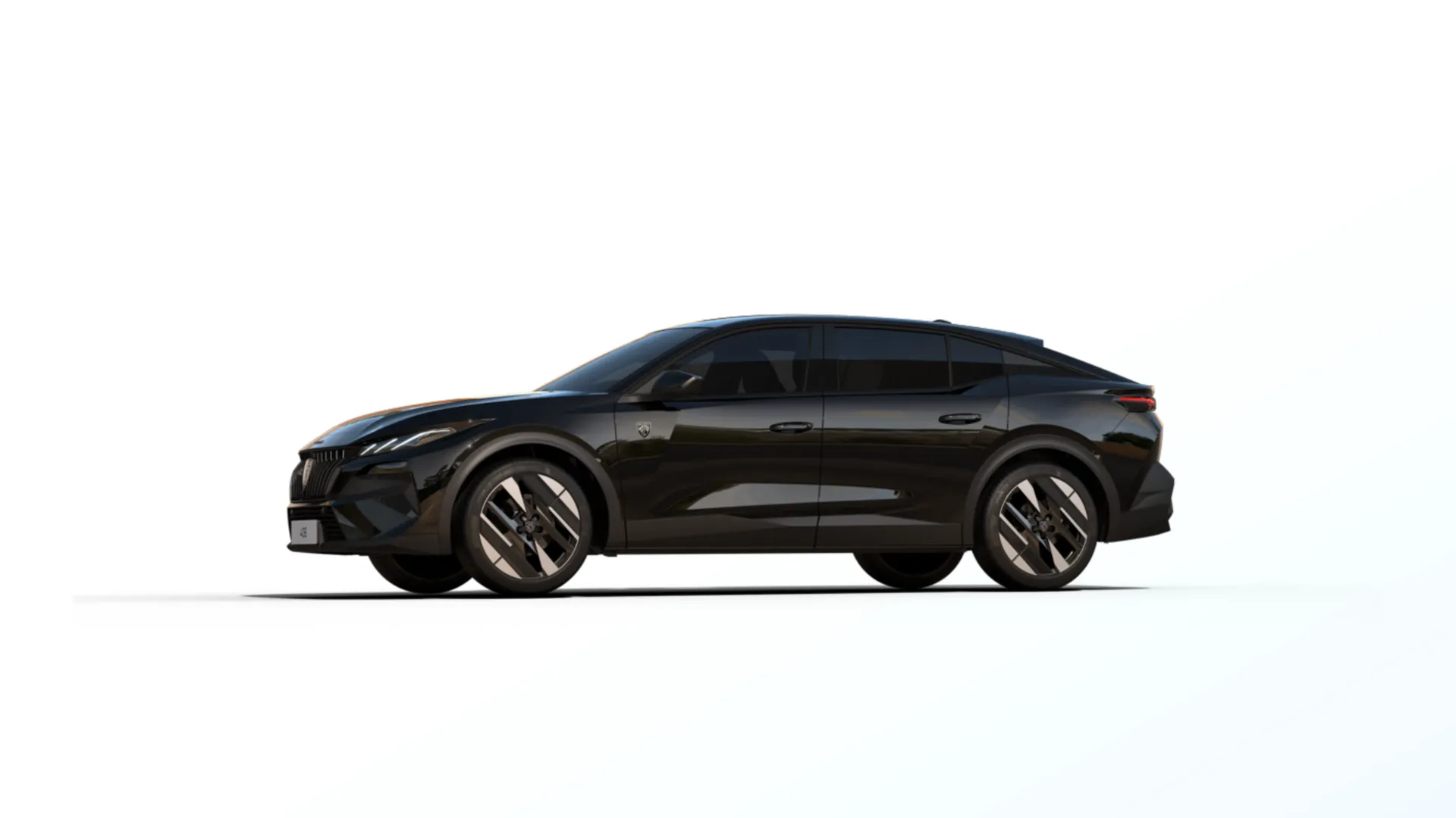 408, GT, Černá Perla Nera / Metalický lak, side