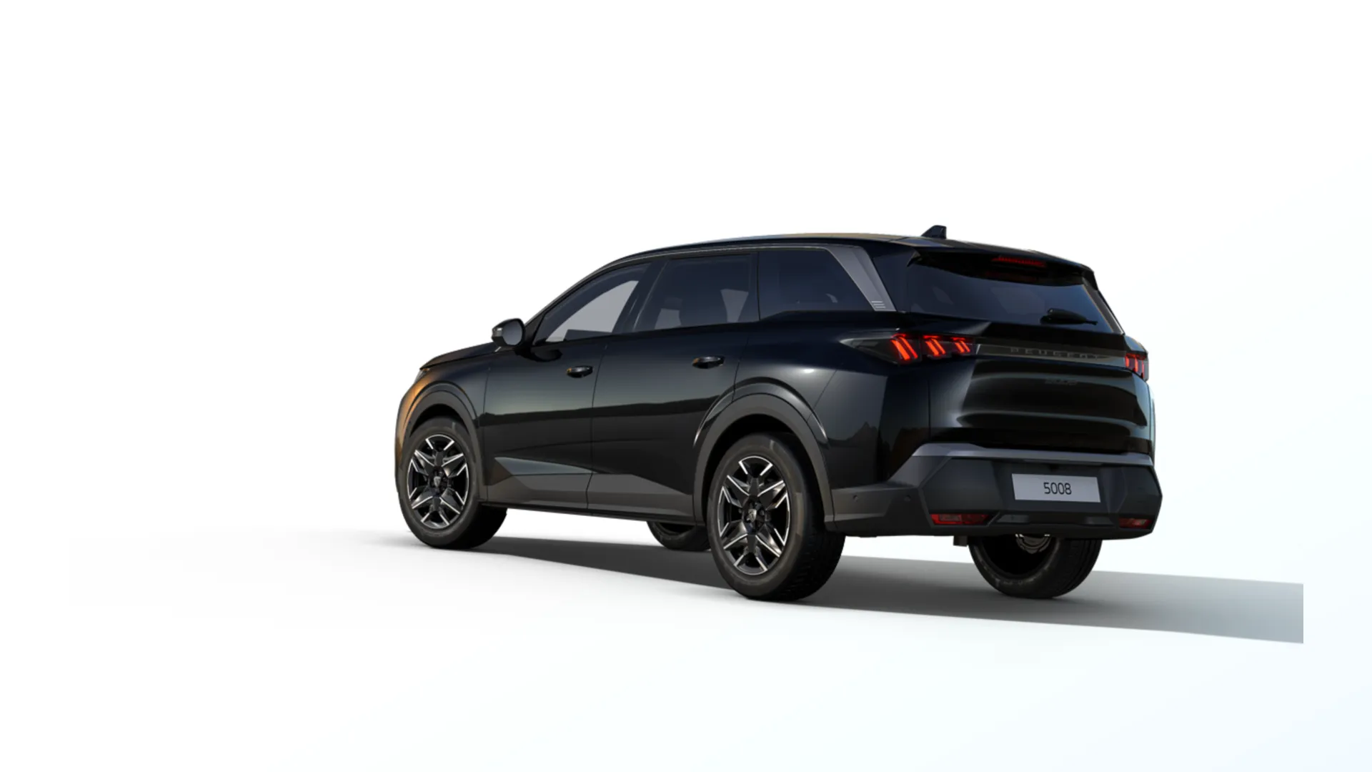 5008, Business, Černá Perla Nera / Metalický lak, rear