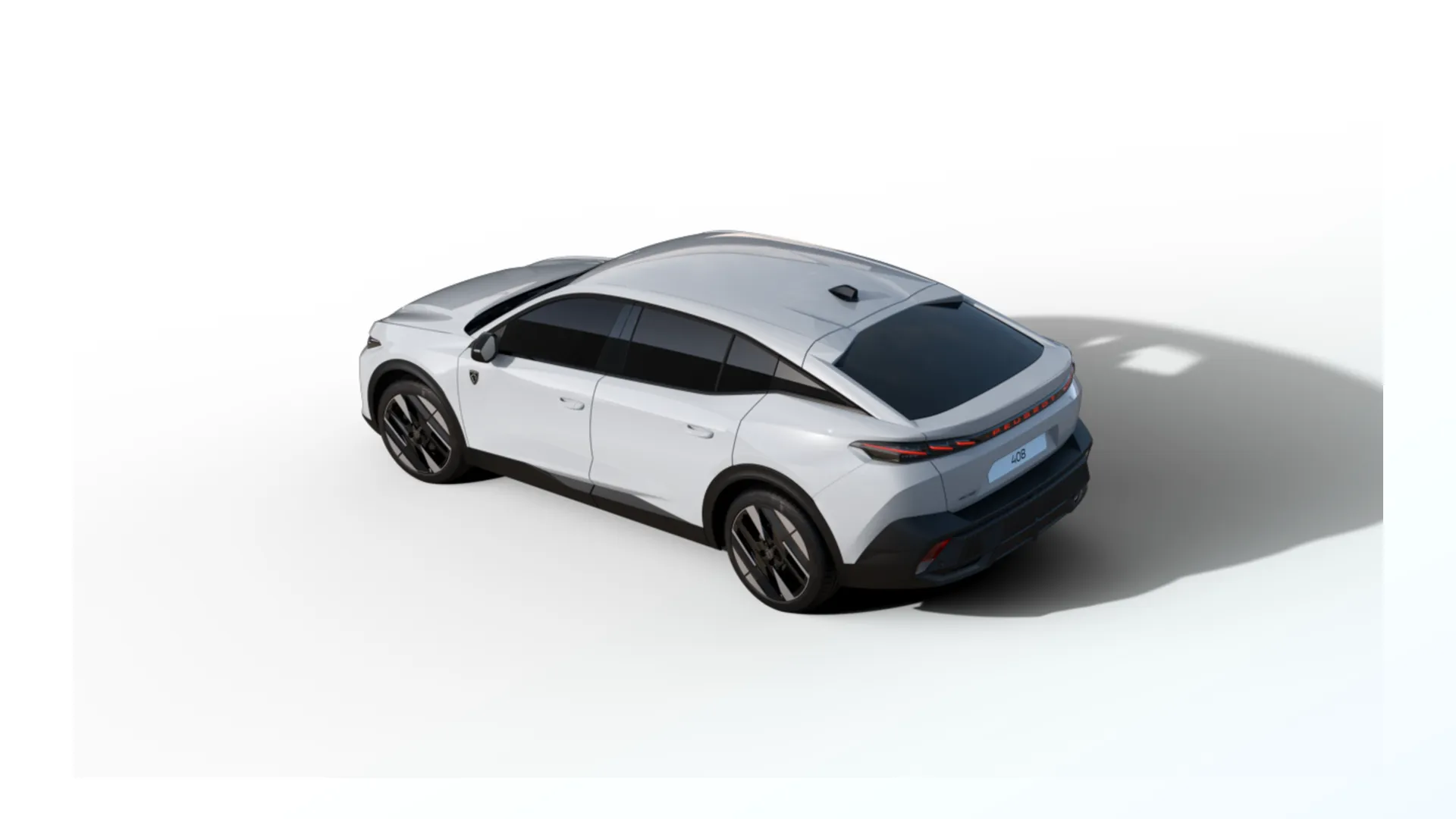 408, GT, Bílá Okénite / Metalický lak, rear