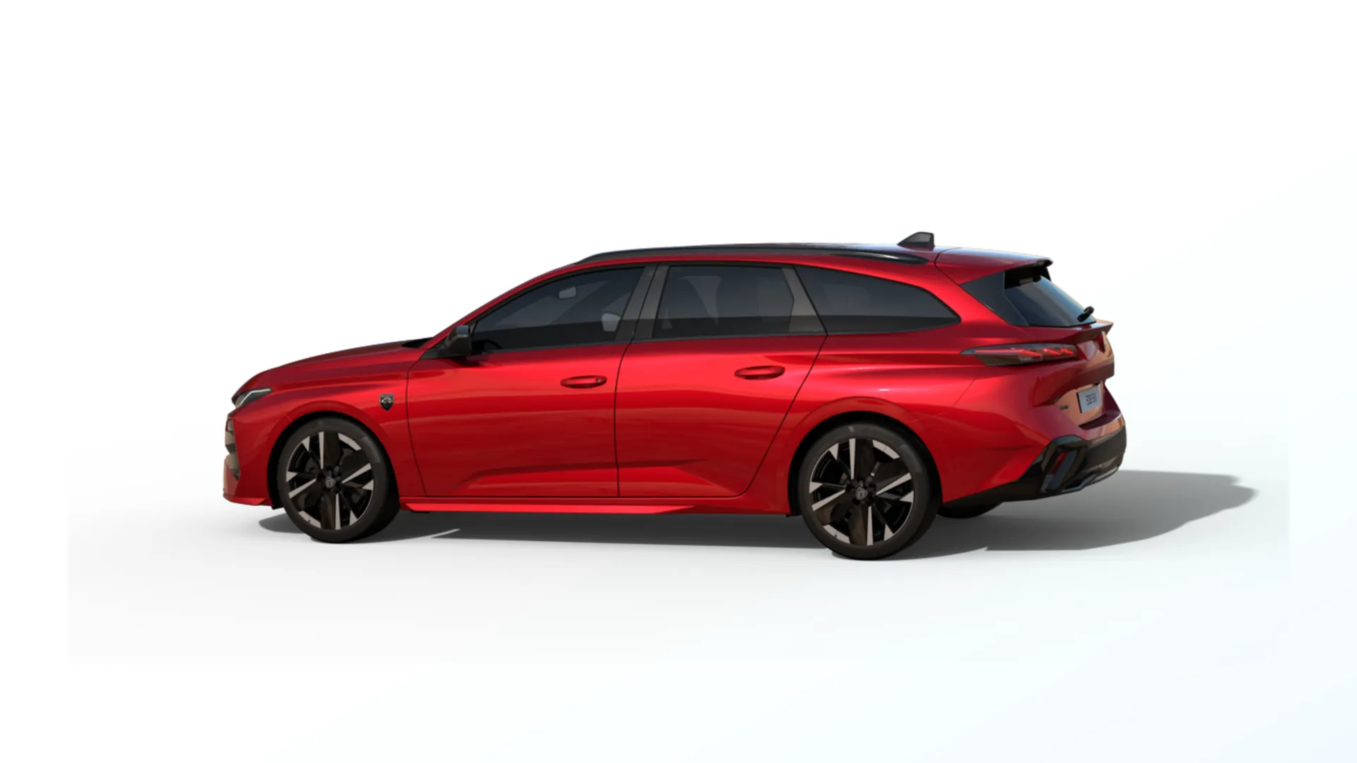 308 SW, GT, Červená Elixir / Perleťový lak, side