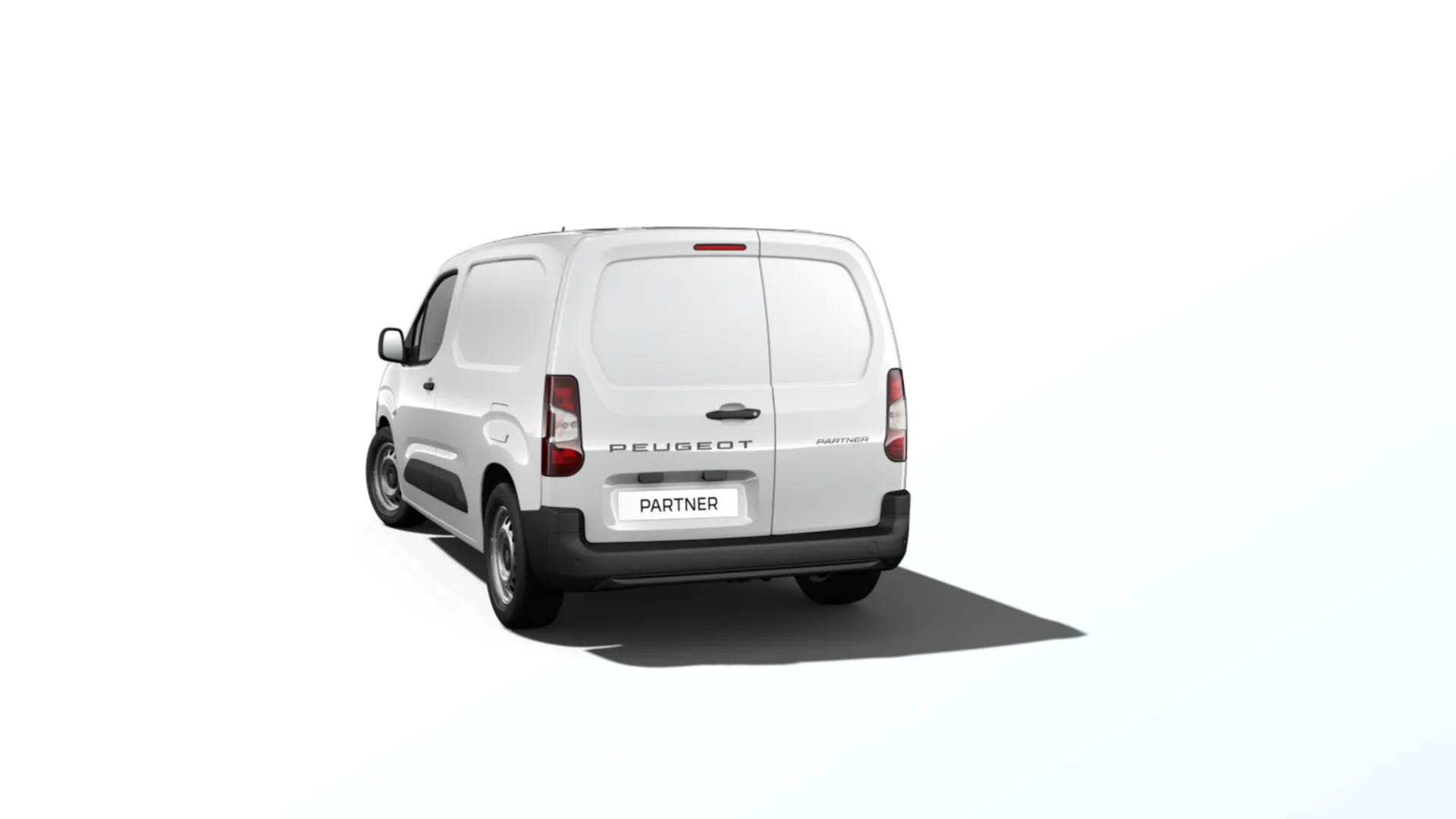 Partner Furgon L1 1000, Furgon, Bílá ICY, rear