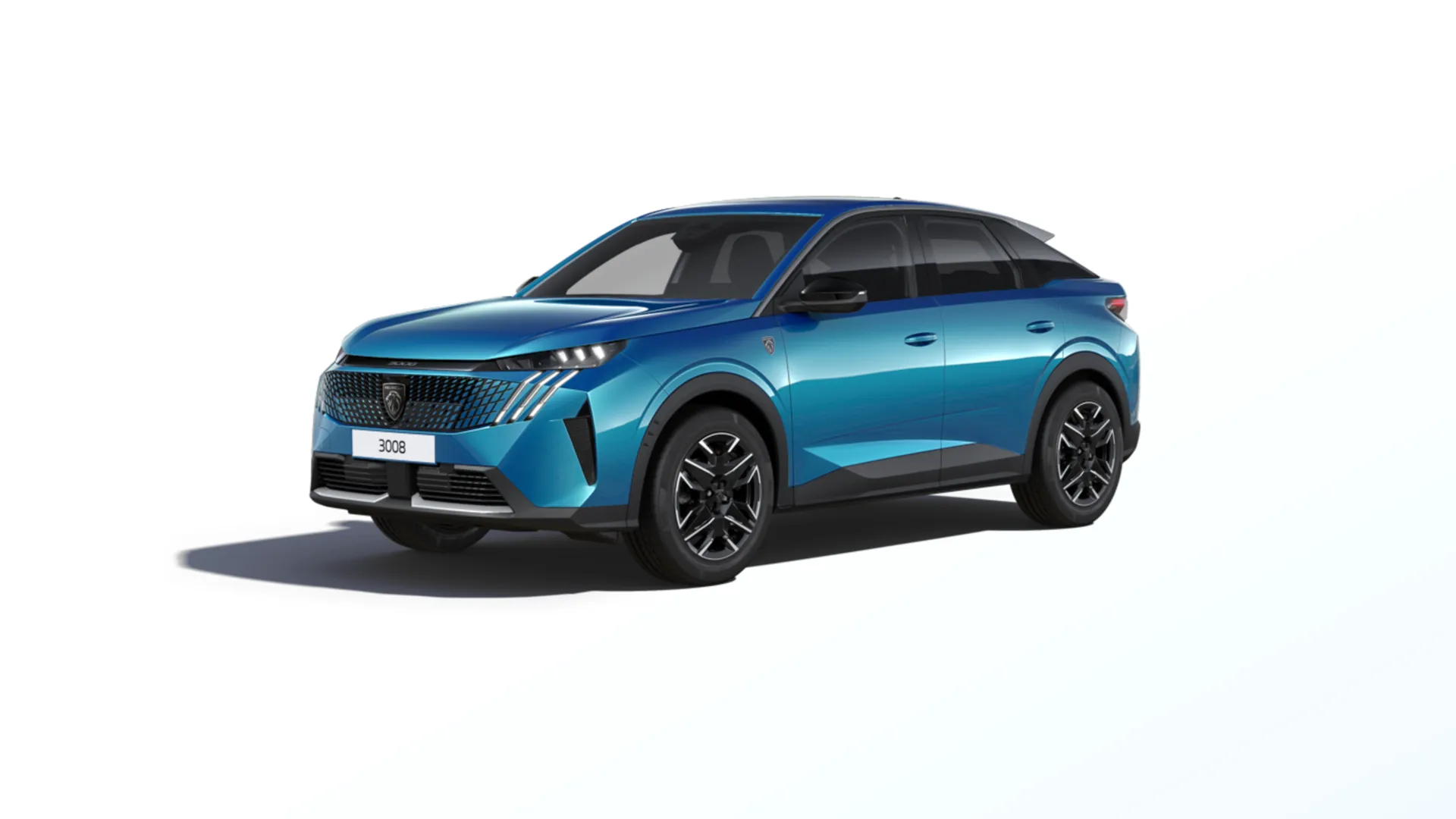 3008, GT, Modrá Obsession / Metalický lak, front