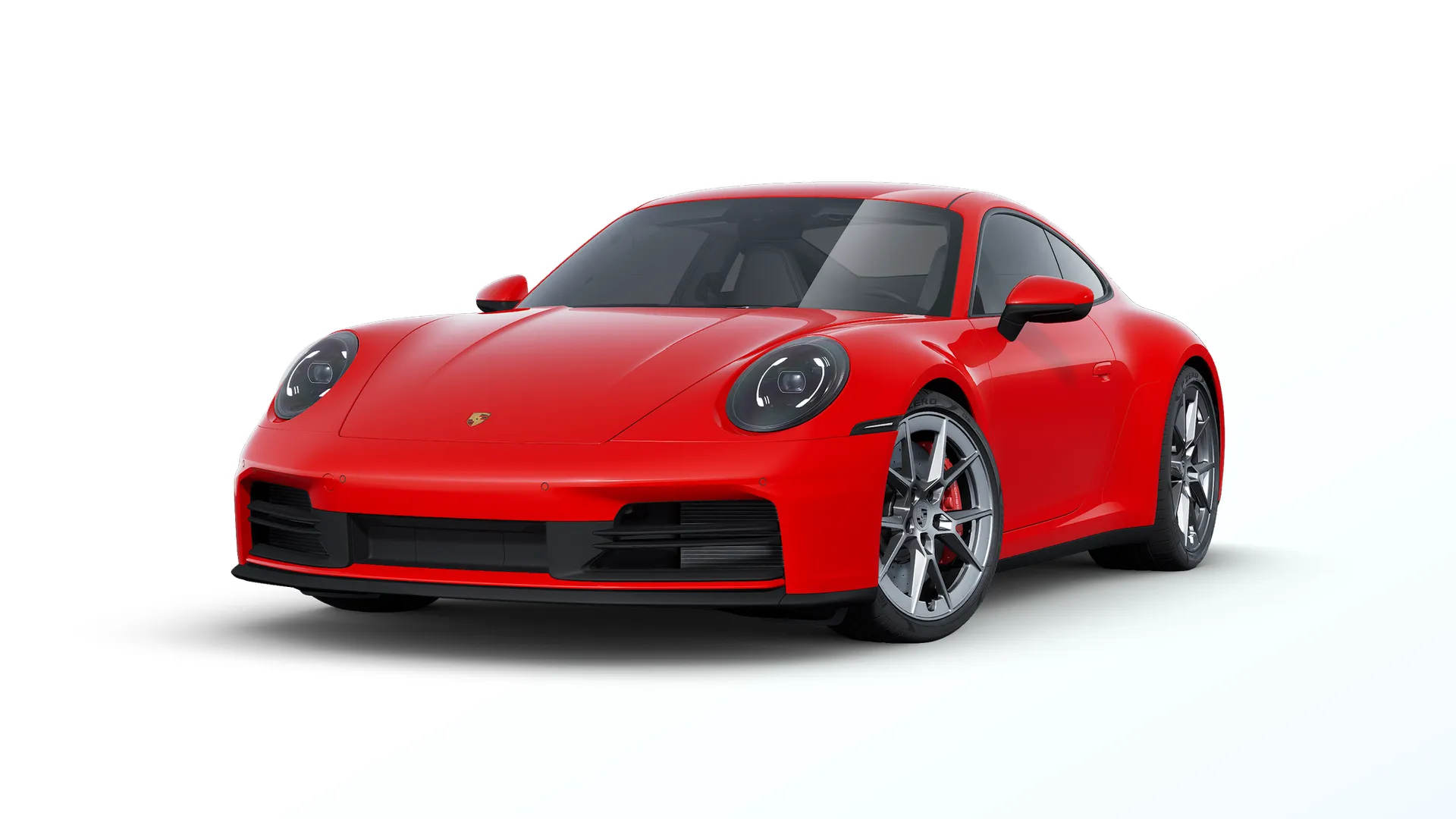 911, 911 Carrera 4S, Guards červená, front