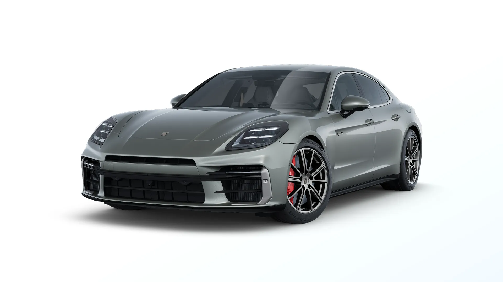 Panamera, Panamera Turbo E-Hybrid, Aventurine zelená metalíza, front