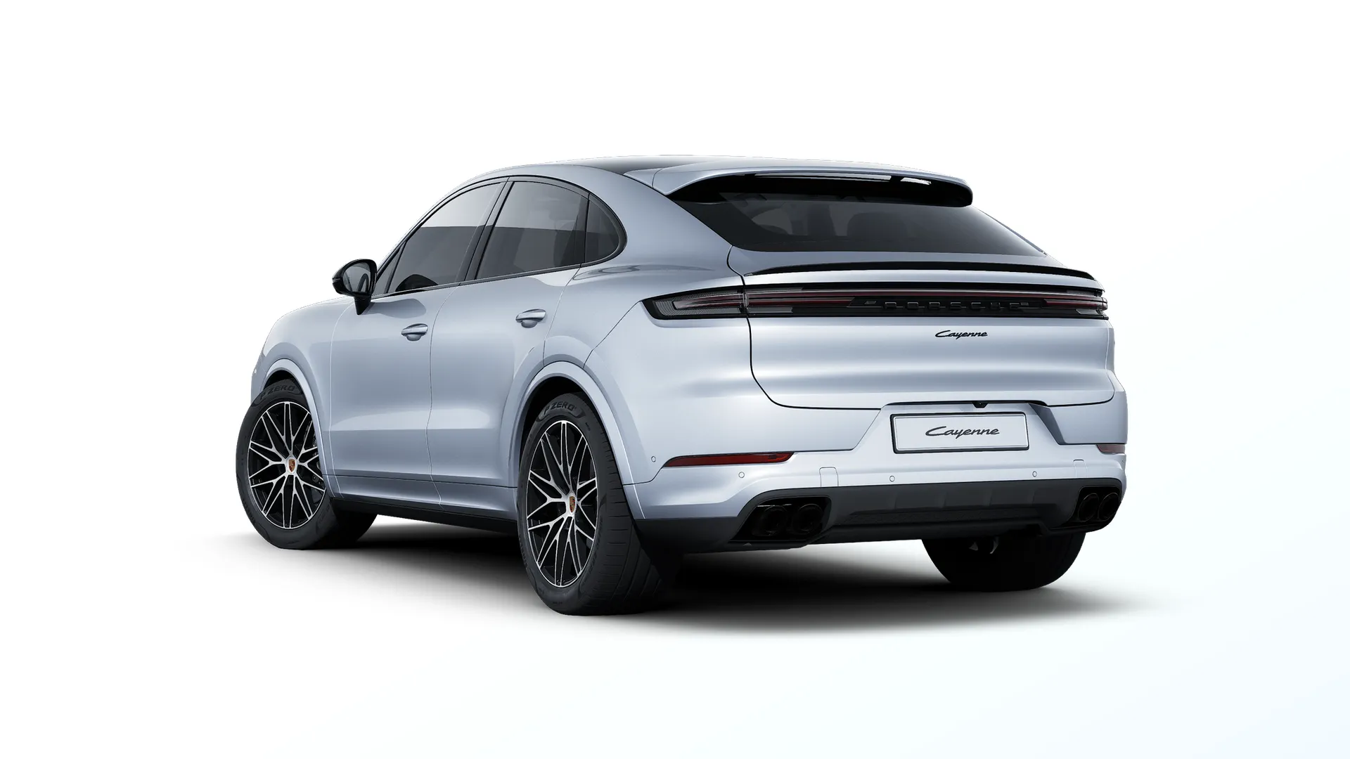Cayenne Coupé, Cayenne Coupé Black Edition, Dolomite stříbrná metalíza, rear