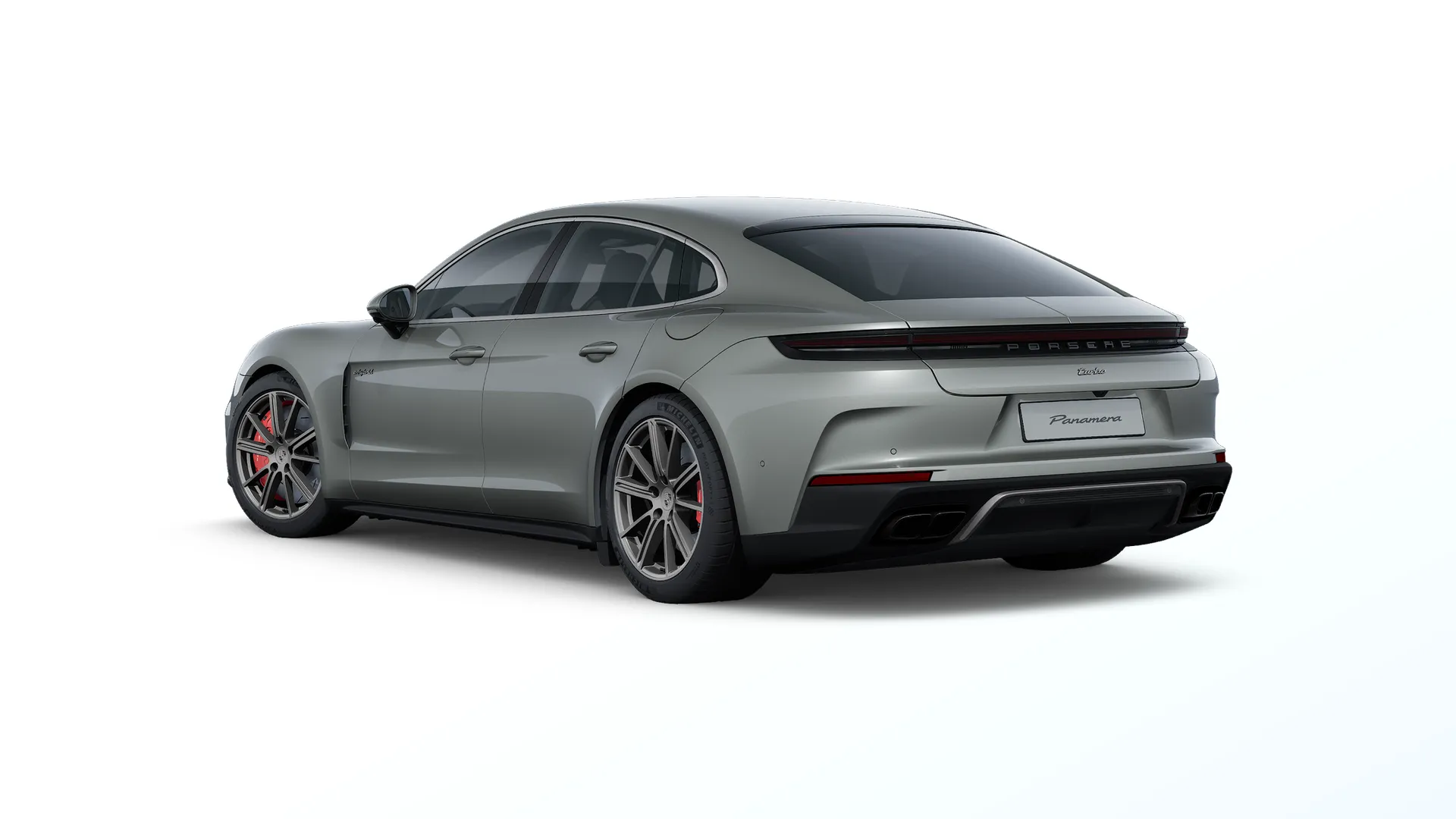 Panamera, Panamera Turbo E-Hybrid, Aventurine zelená metalíza, rear