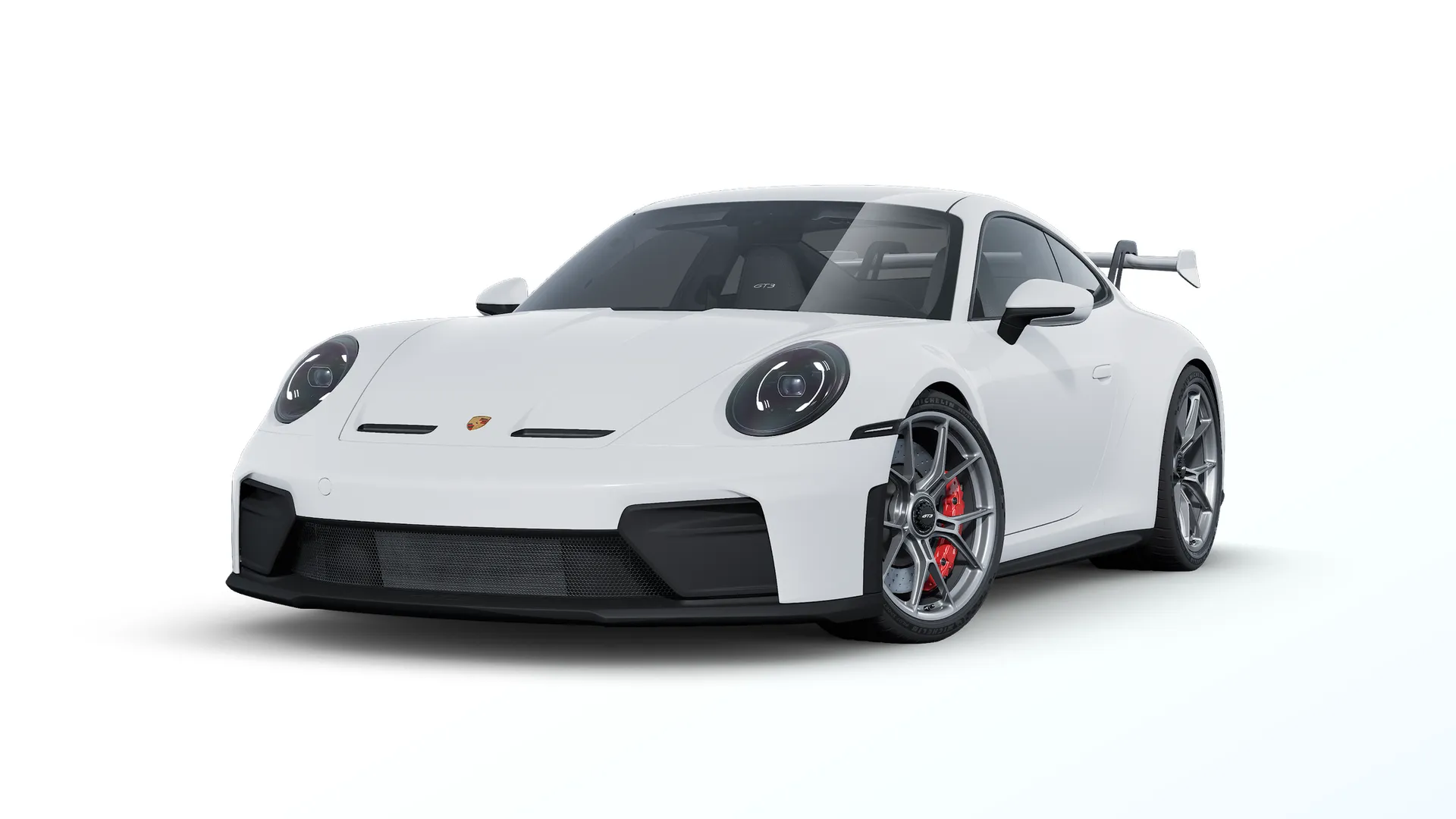 911, 911 GT3, Bílá, front