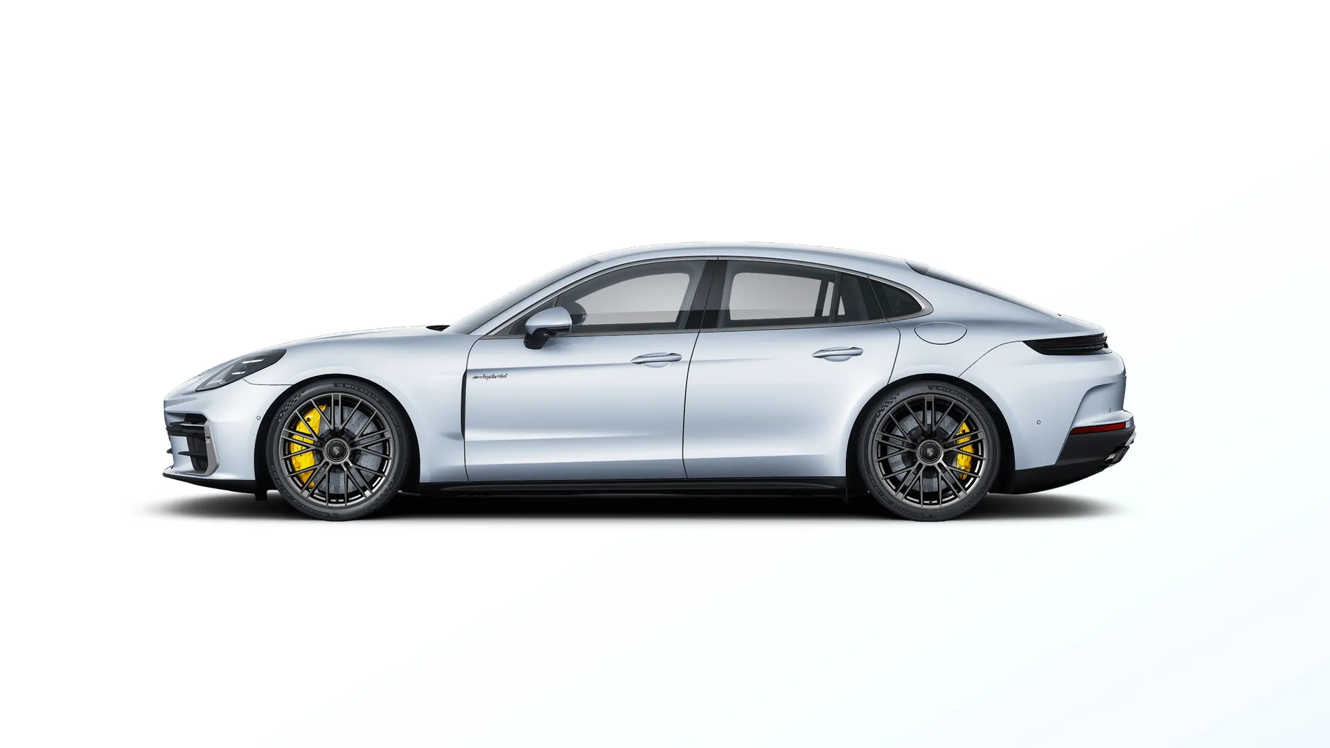 Panamera, Panamera Turbo S E-Hybrid, Dolomite stříbrná metalíza, side