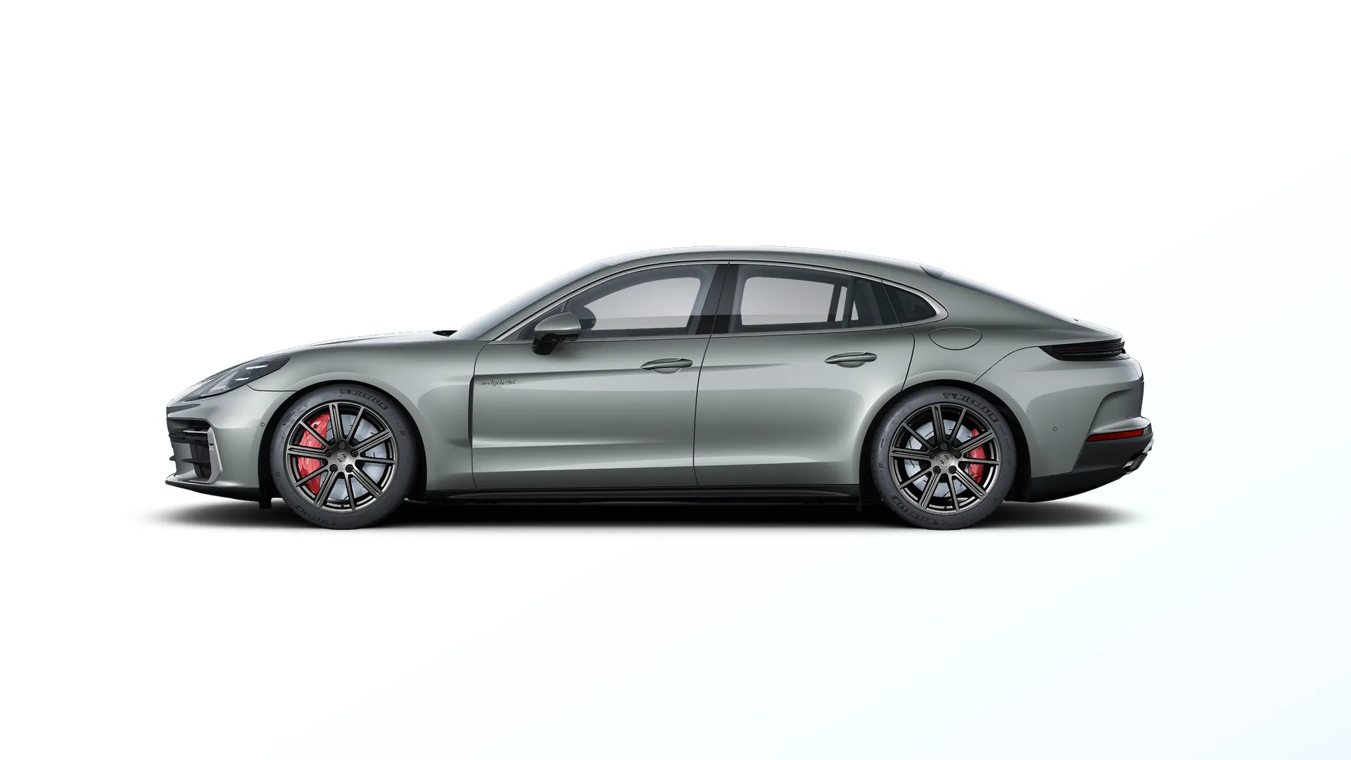 Panamera, Panamera Turbo E-Hybrid, Aventurine zelená metalíza, side
