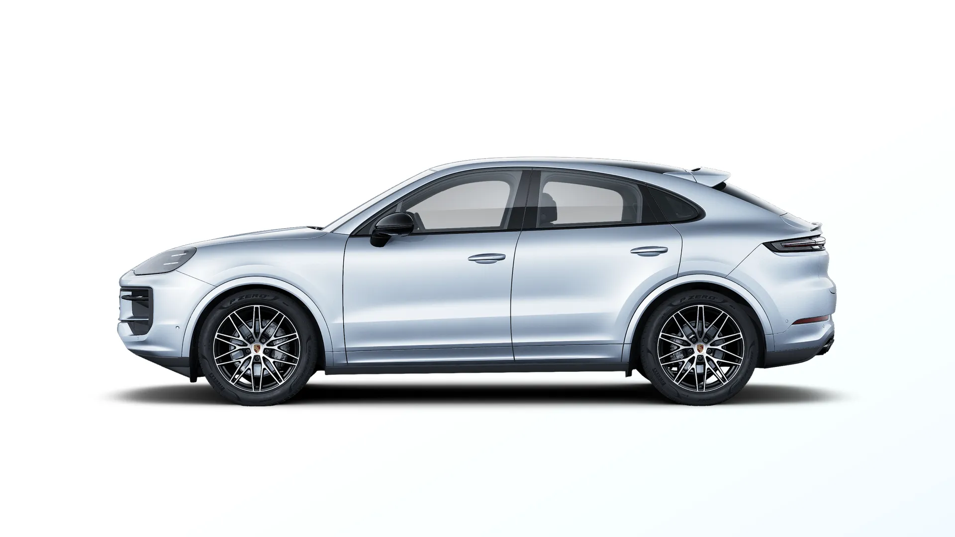 Cayenne Coupé, Cayenne Coupé Black Edition, Dolomite stříbrná metalíza, side