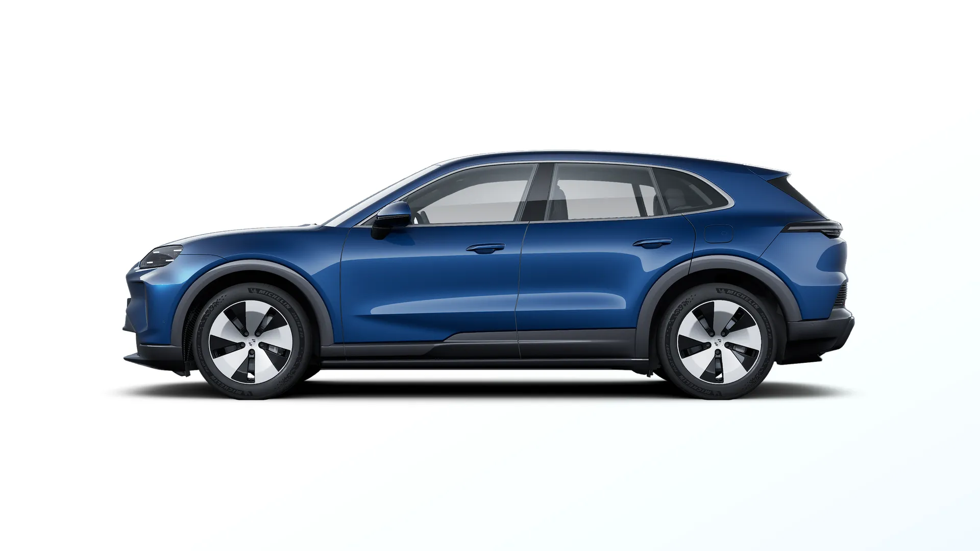 Cayenne Electric, Cayenne Electric, Napali Blue Metallic, side