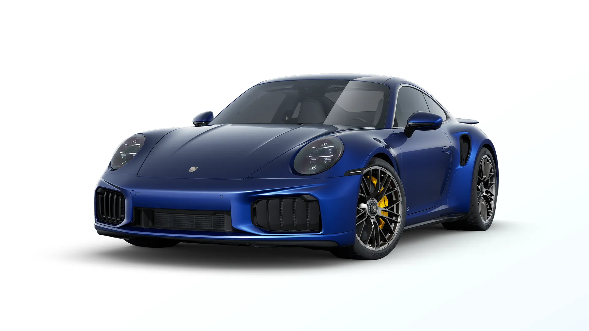 911, 911 Turbo S, Gentian modrá metalíza, front