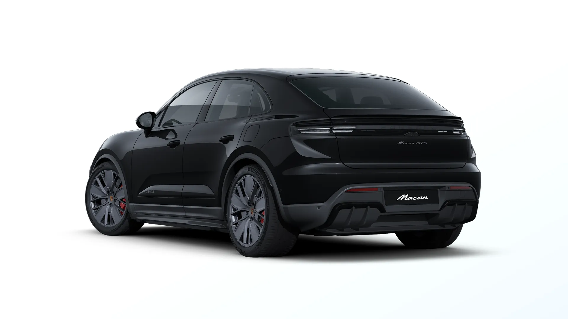 Macan, Macan GTS, Černá, rear
