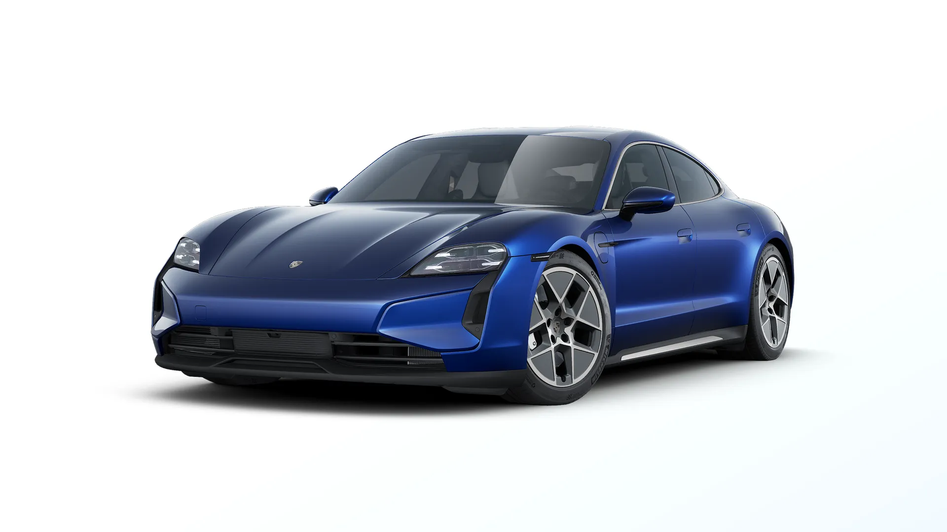 Taycan, Taycan Turbo, Gentian modrá metalíza, front