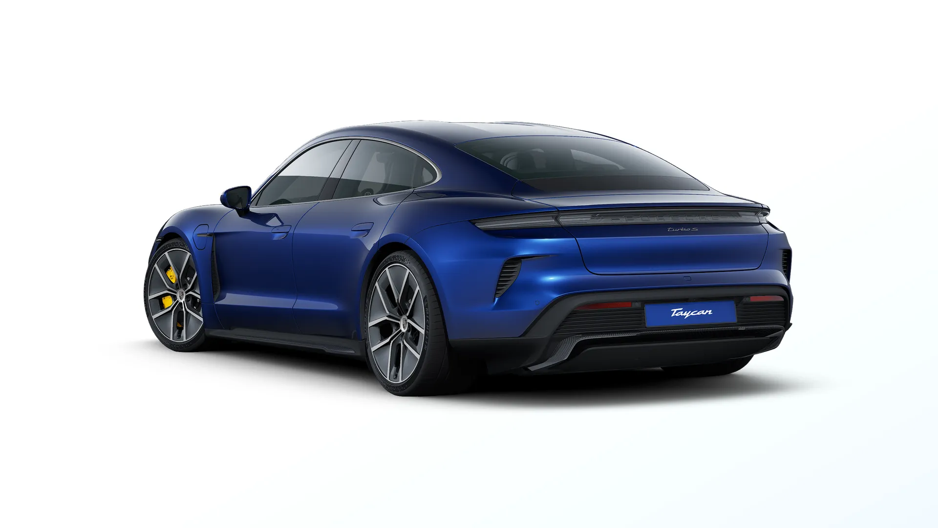 Taycan, Taycan Turbo S, Gentian modrá metalíza, rear