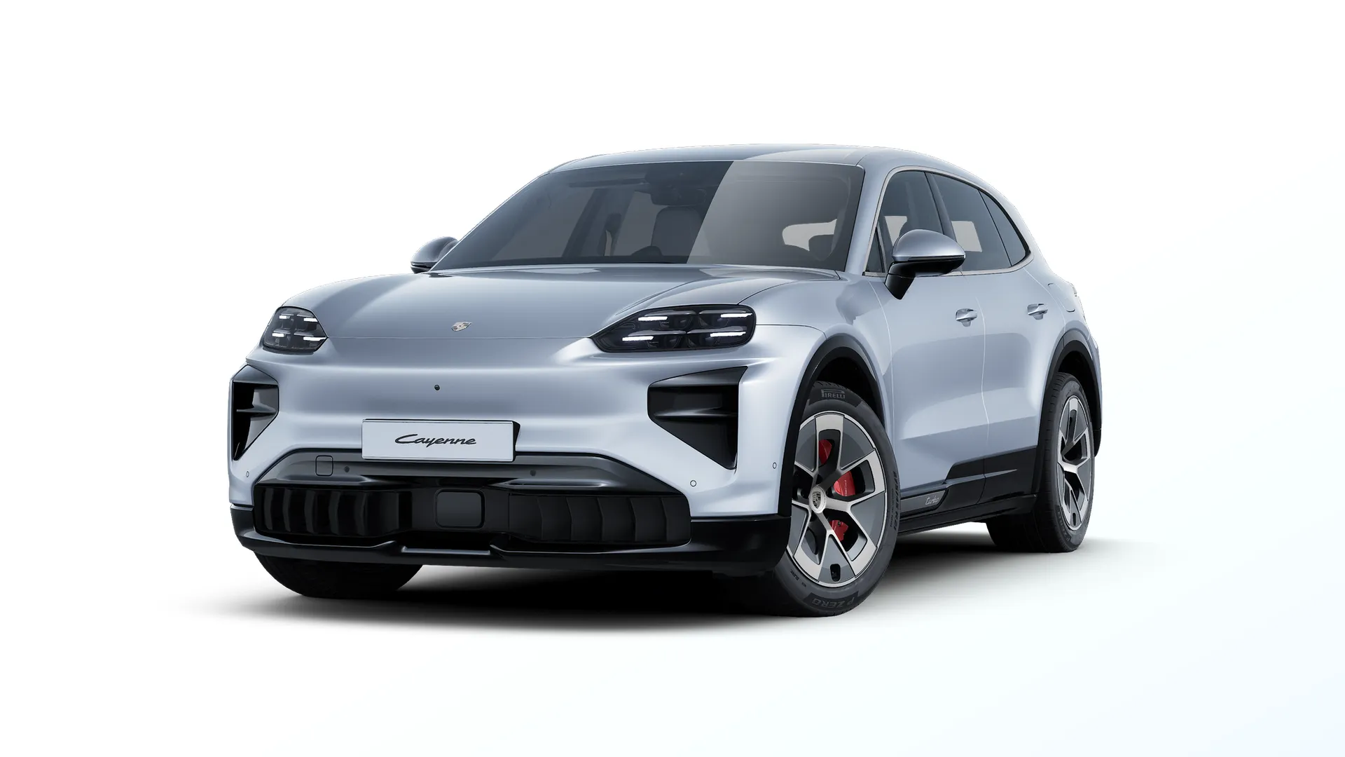 Cayenne Electric, Cayenne Turbo Electric, Dolomite stříbrná metalíza, front