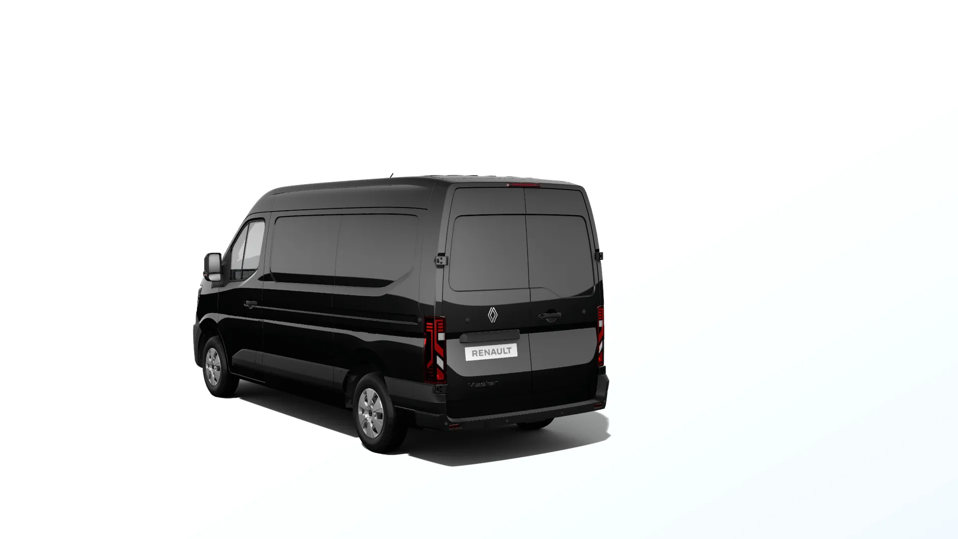Master Van L2H2, Extra, černá nacré, rear