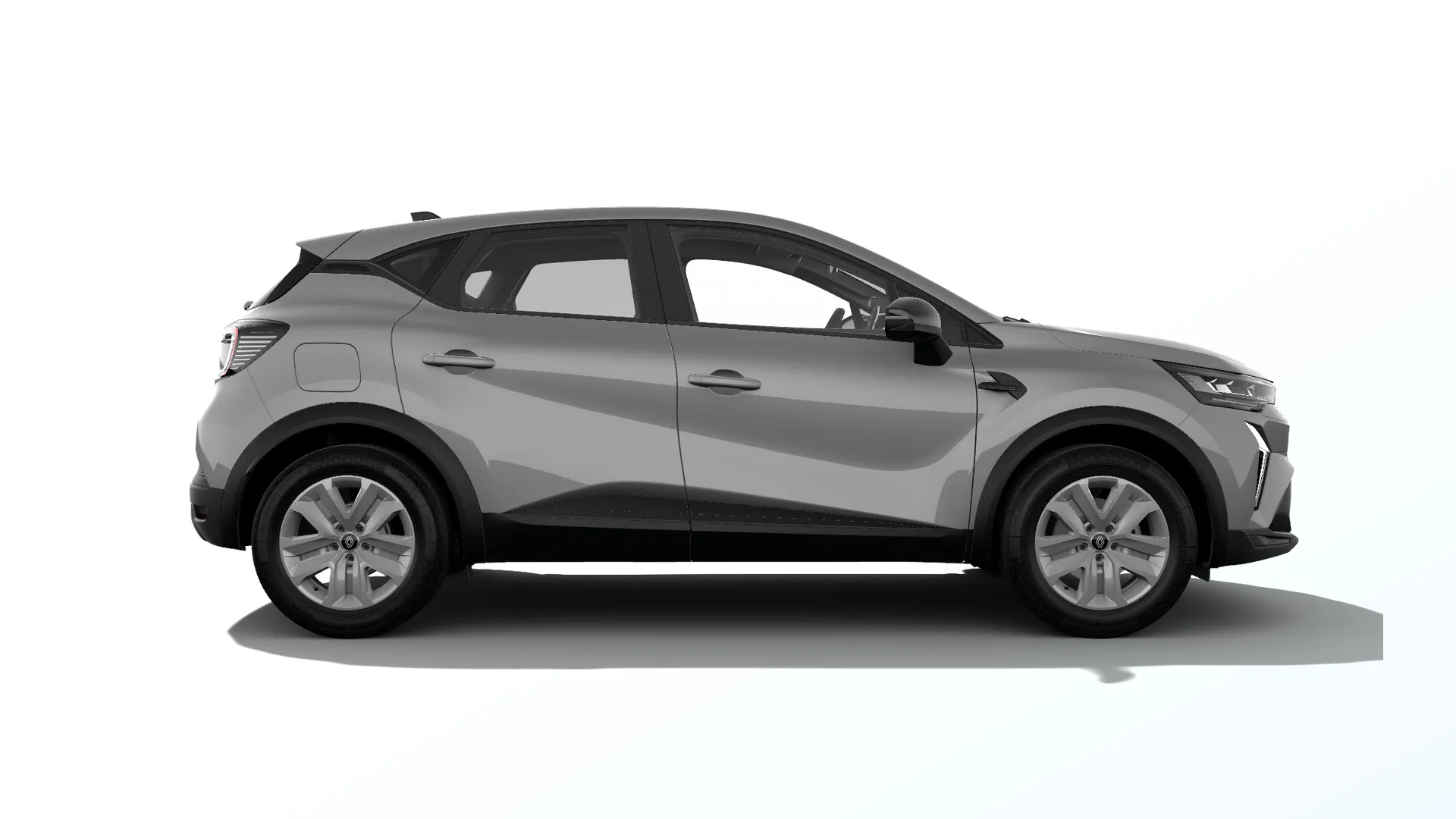 Captur, Evolution, šedá rafale, front