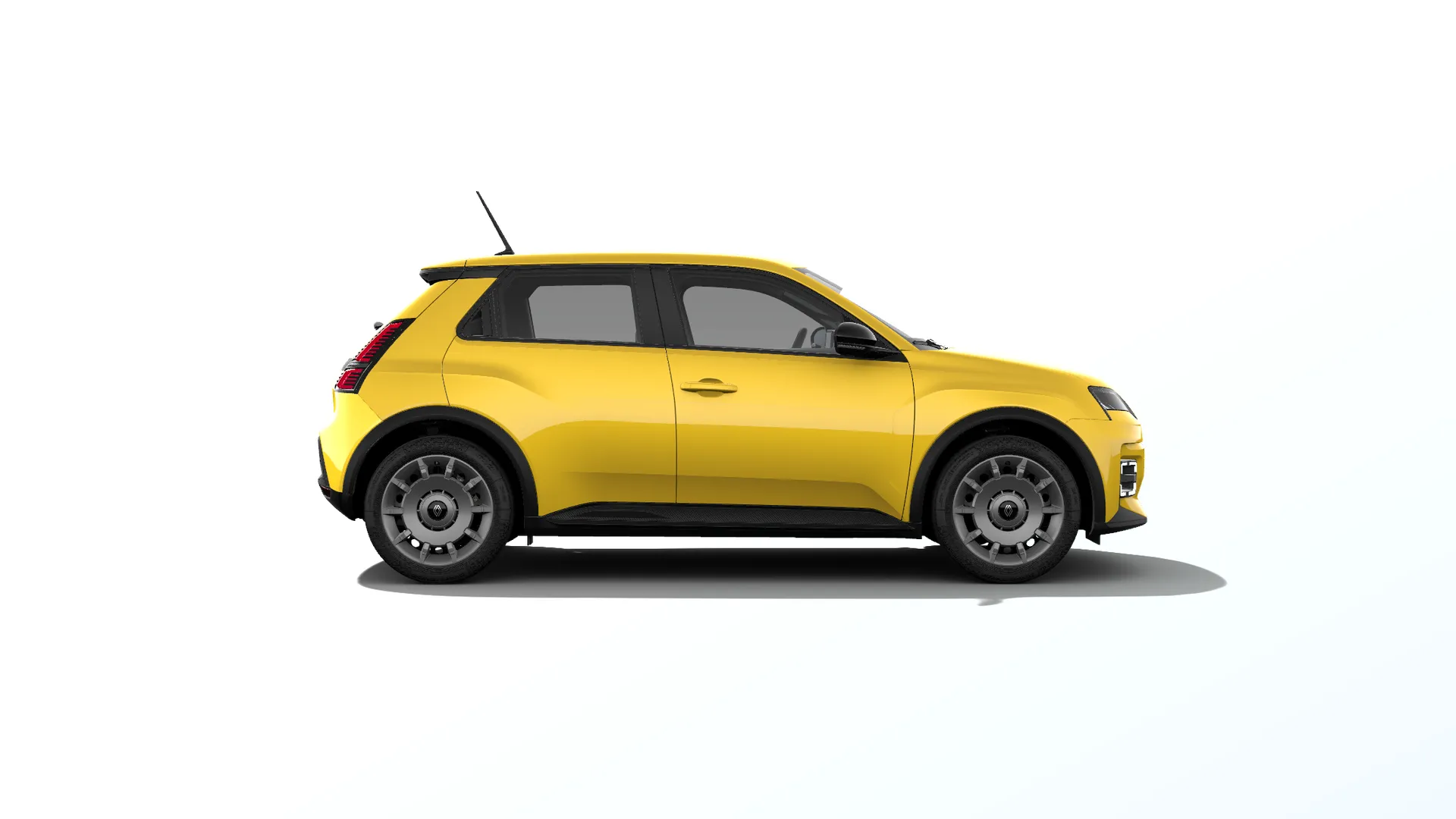 Renault 5 E-Tech, Evolution, žlutá pop!, front