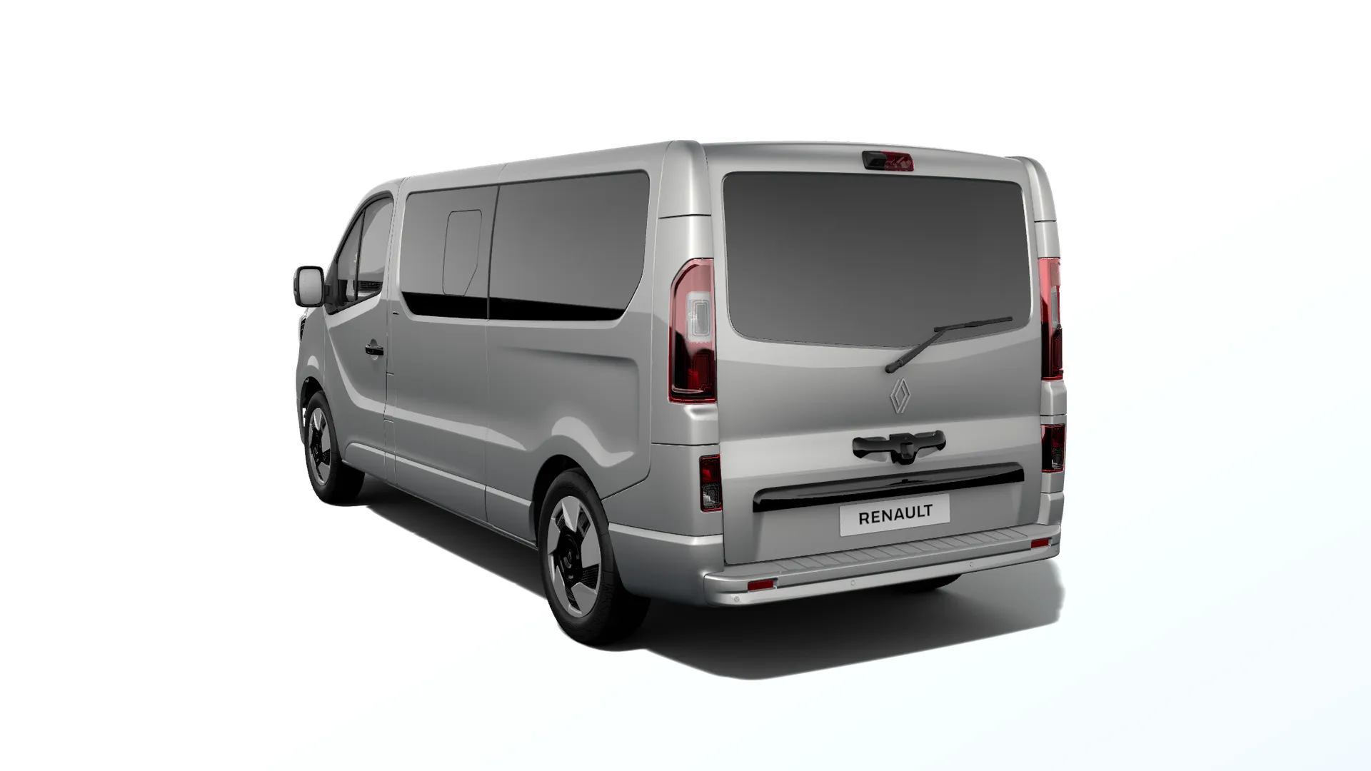 Trafic L2, SpaceClass, šedá highland, rear