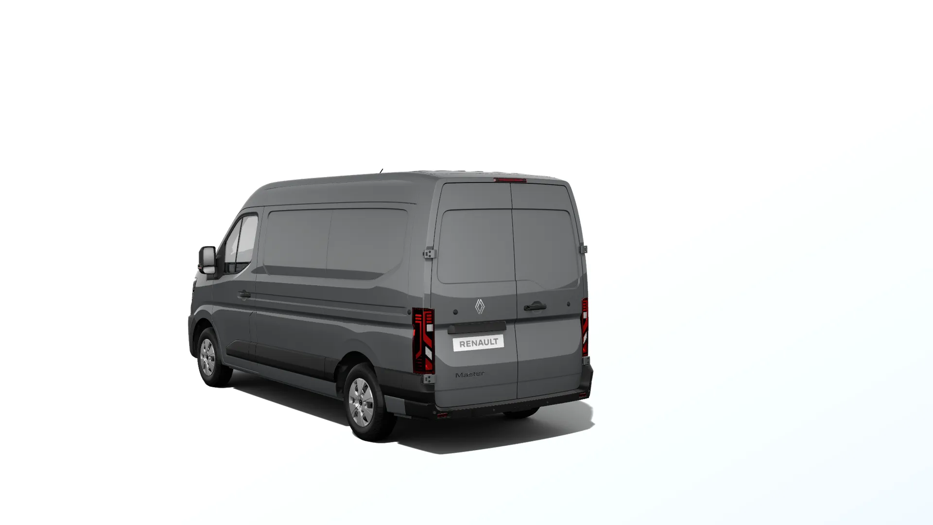 Master Van L2H2, Advance, šedá urban, rear
