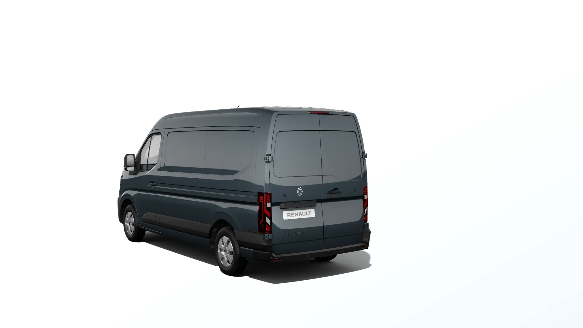 Master Van L2H2, Extra, modrá gris, rear