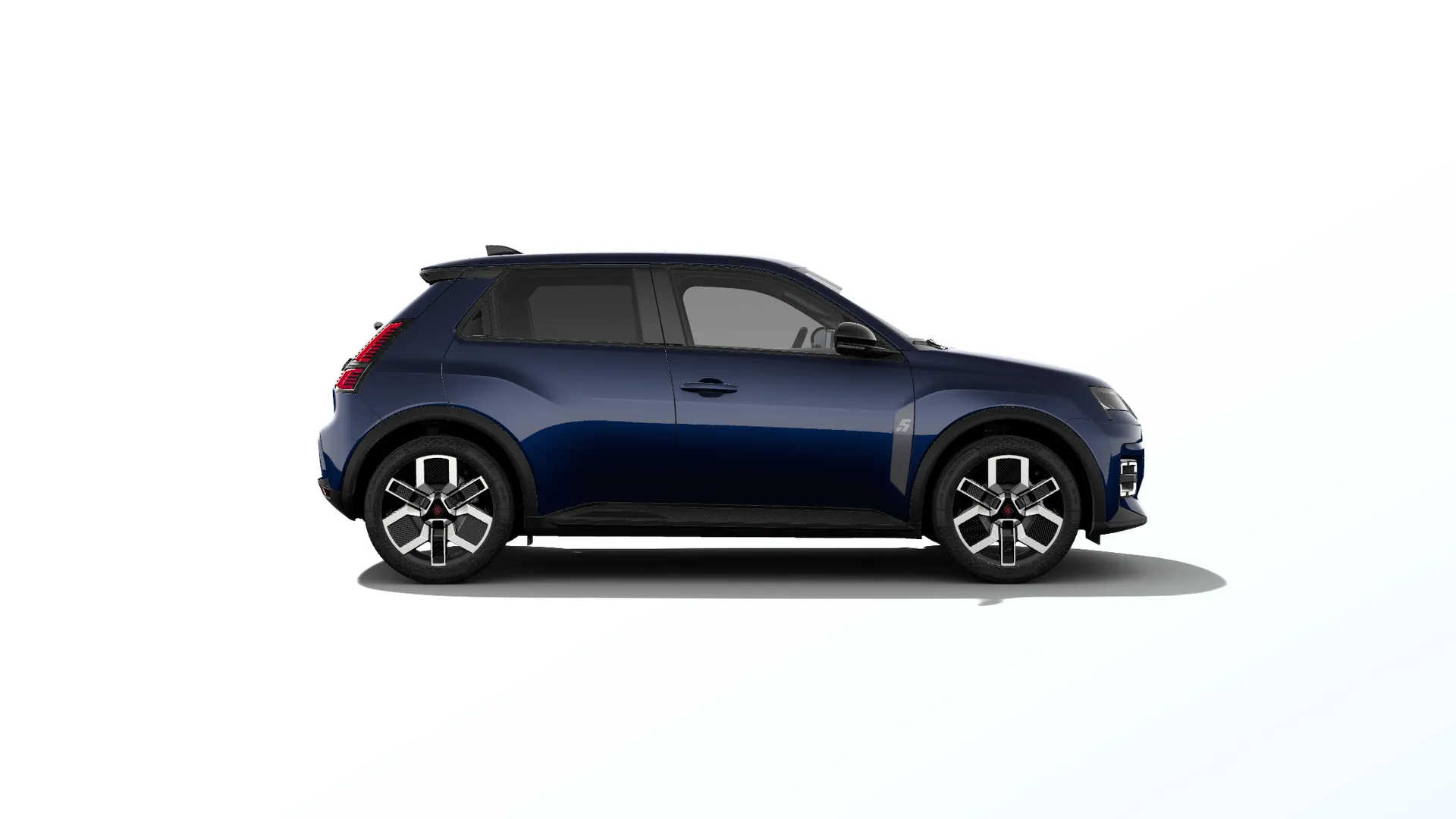 Renault 5 E-Tech, Techno, modrá nocturne, front